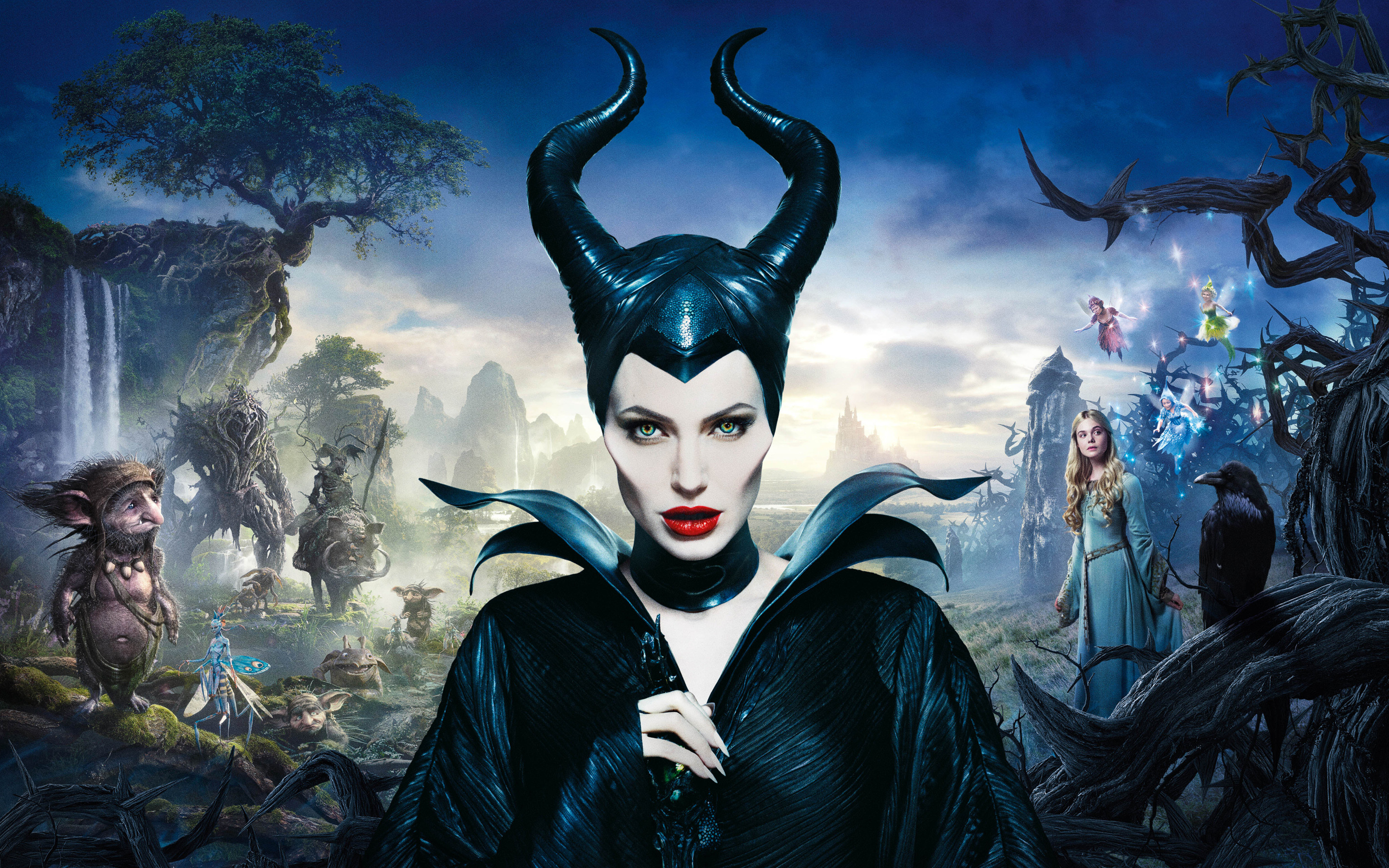 2880x1800 Angelina Jolie in Maleficent