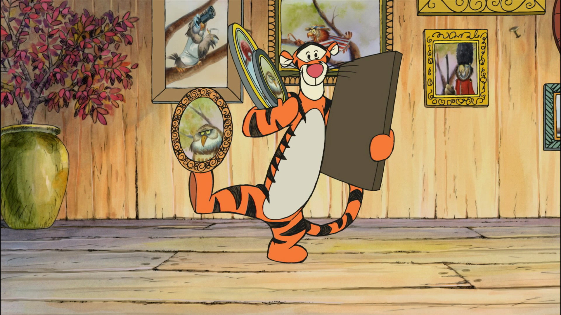 1920x1080 Tigger with Owl's family portraits