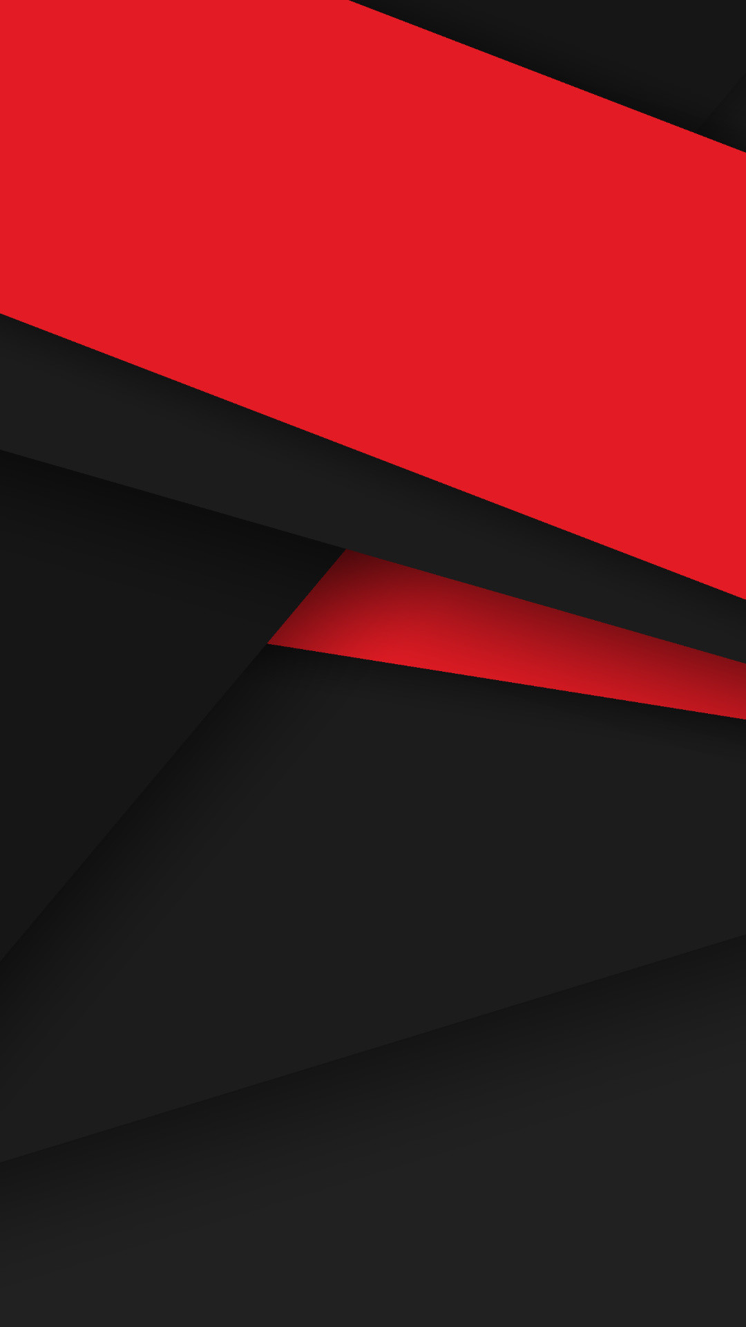 1080x1920 Red And Black Material Design Mobile HD Wallpaper