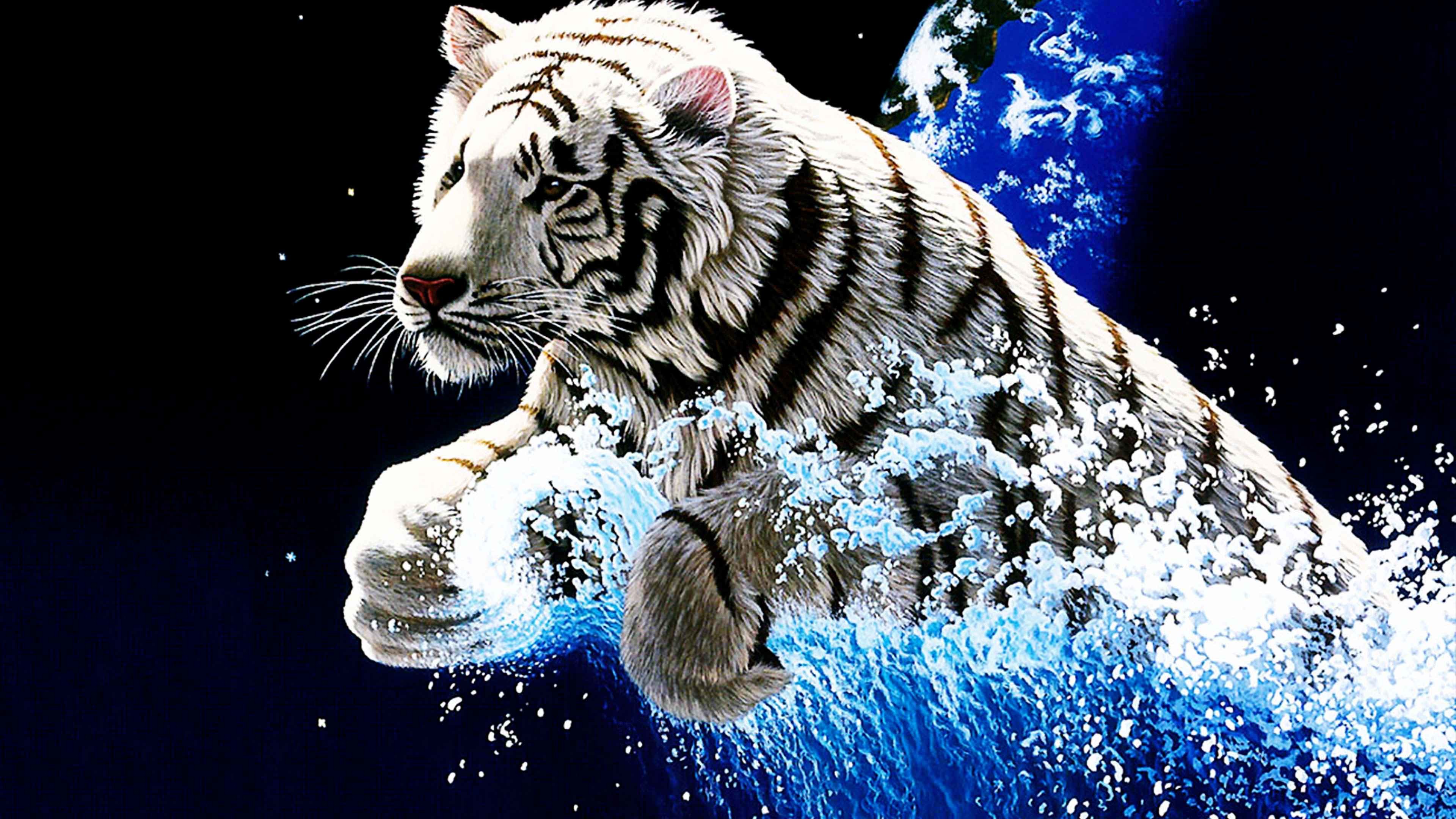 3840x2160 animated tiger wallpapers