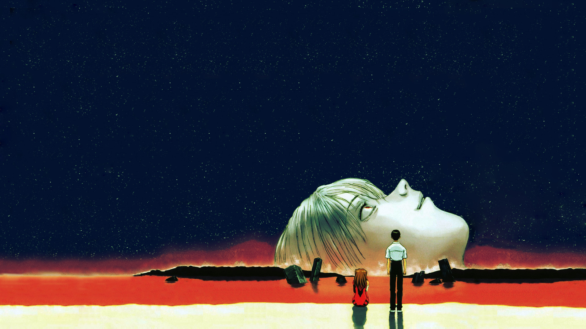 1920x1080 Anime - Neon Genesis Evangelion End of Evangelion Shinji Ikari Asuka  Langley Sohryu Wallpaper