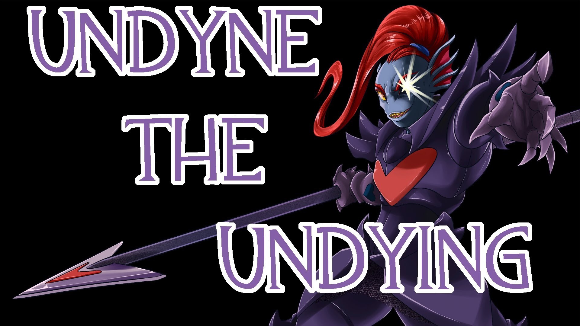 1920x1080 Undertale | Undyne The undying Netrual run