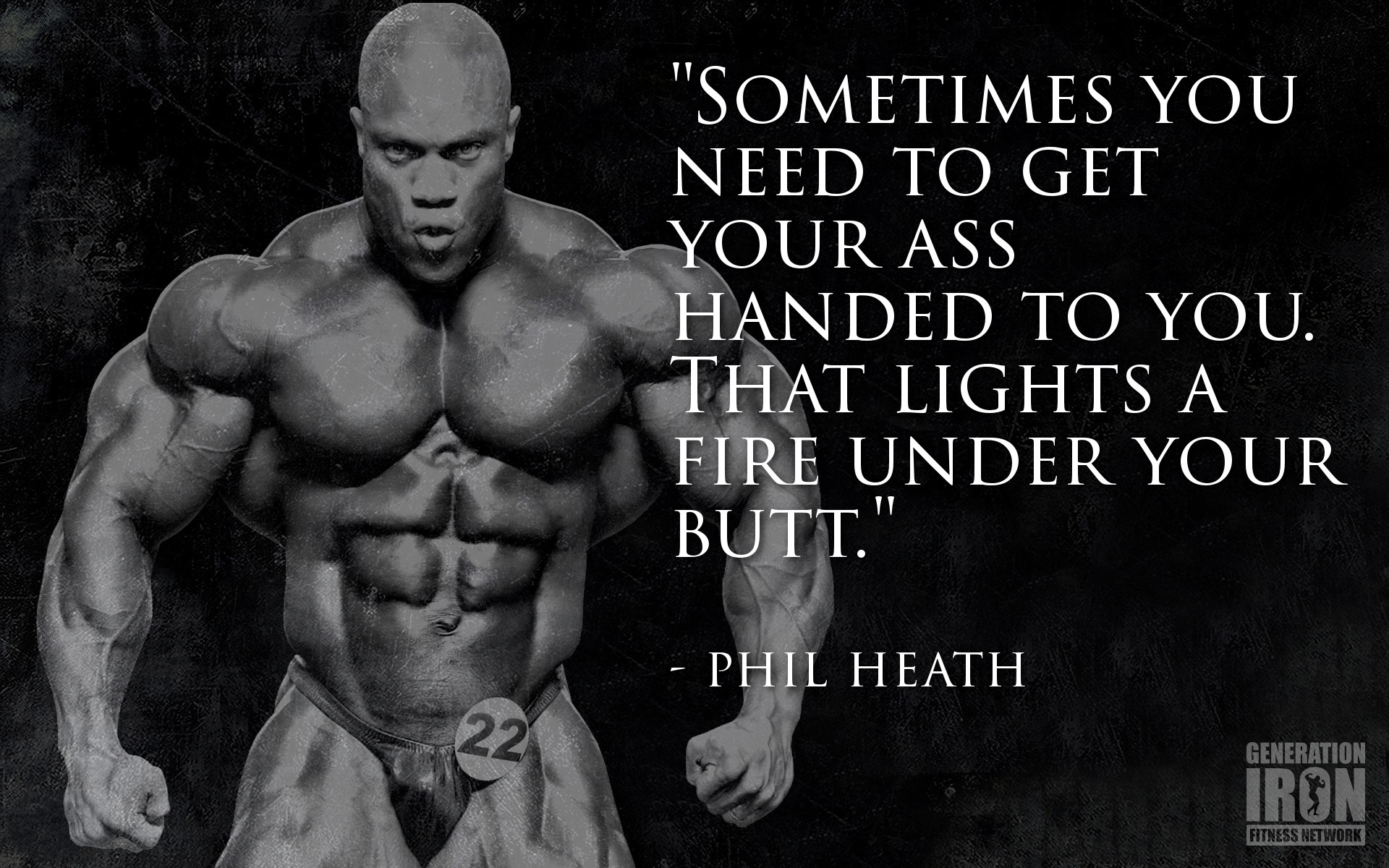 1920x1200 First lets start off with an inspiration and motivational bodybuilding  quote by Phil Heath: