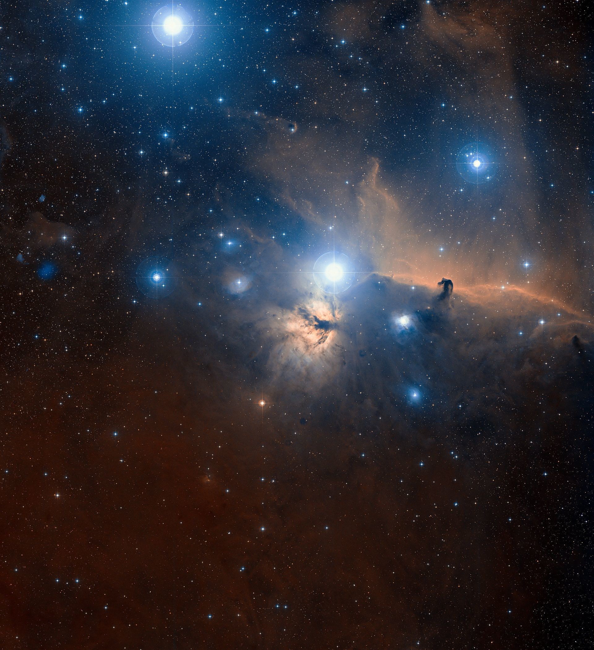 1920x2101 #nebula,+#flame,+#Horsehead,+#the+constellation+Orion,+#the+star