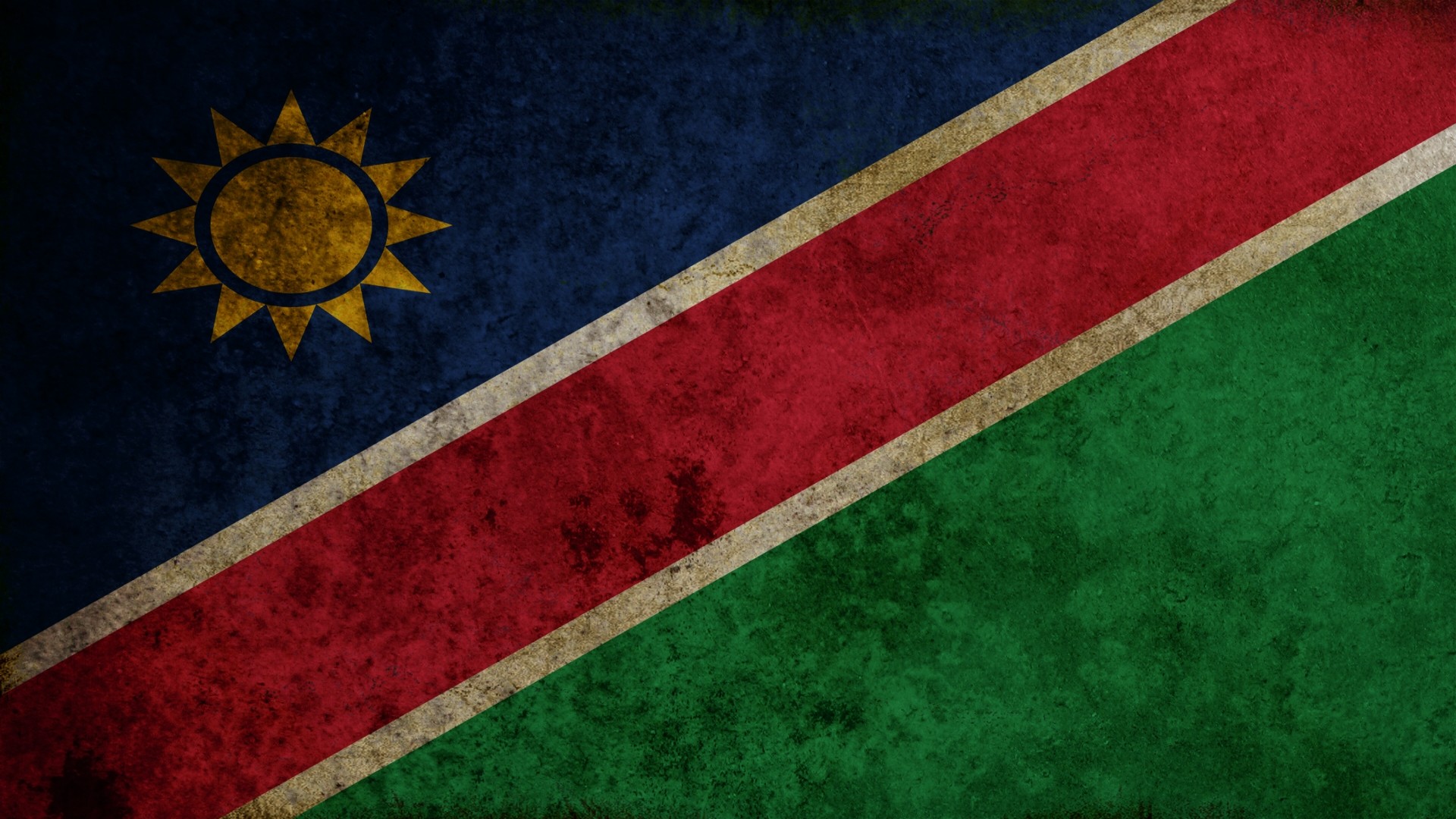 1920x1080 Flag Of Namibia