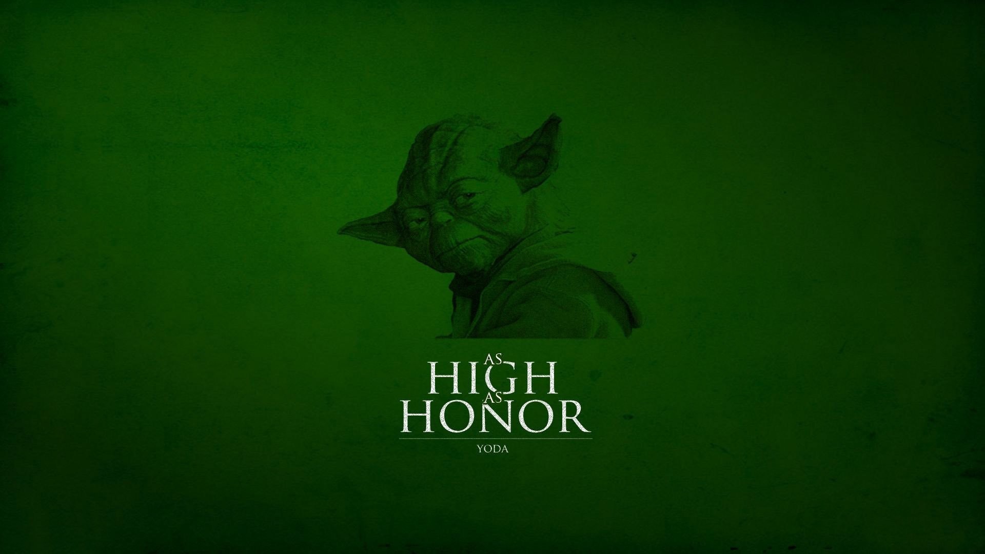 1920x1080 As High Honor - Yoda