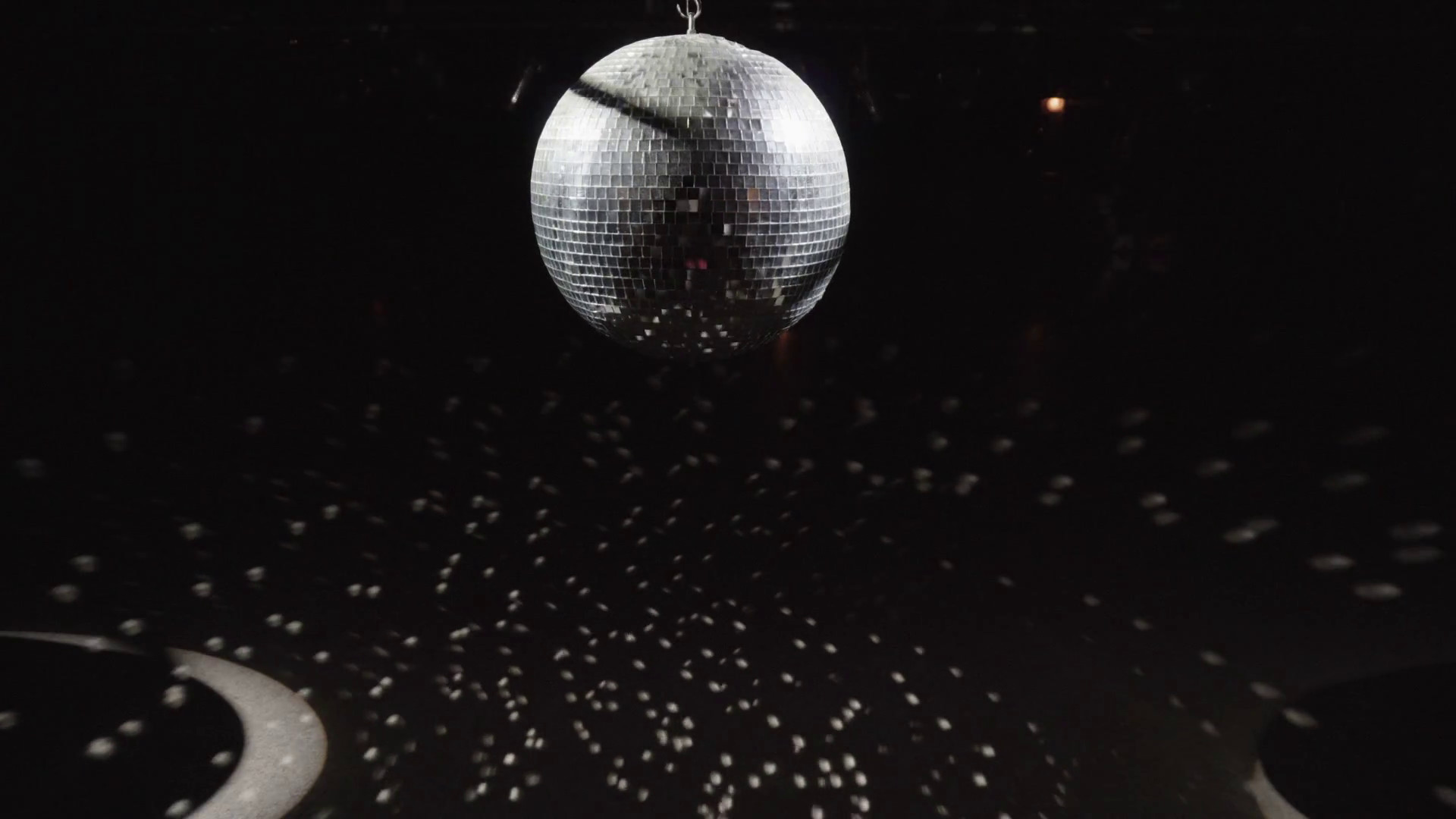 1920x1080 Beautiful Disco Ball Spinning on Black Background Stock Video Footage -  VideoBlocks