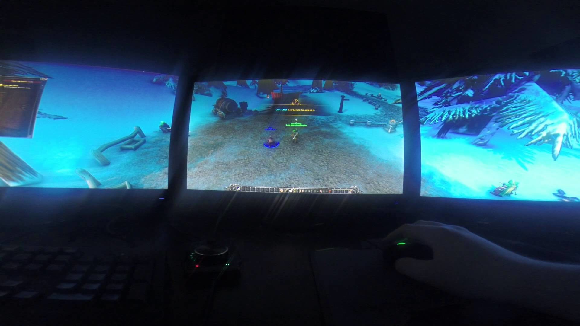 1920x1080 World of Warcraft on Three Monitors (POV)