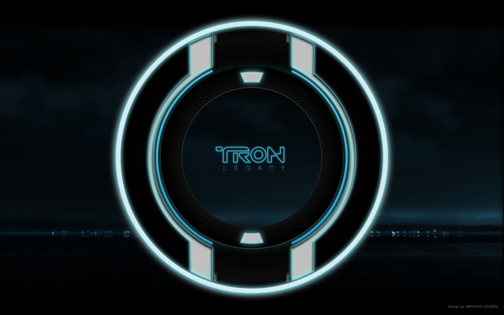 1920x1200 Tron Disk Desktop Background. Download  ...