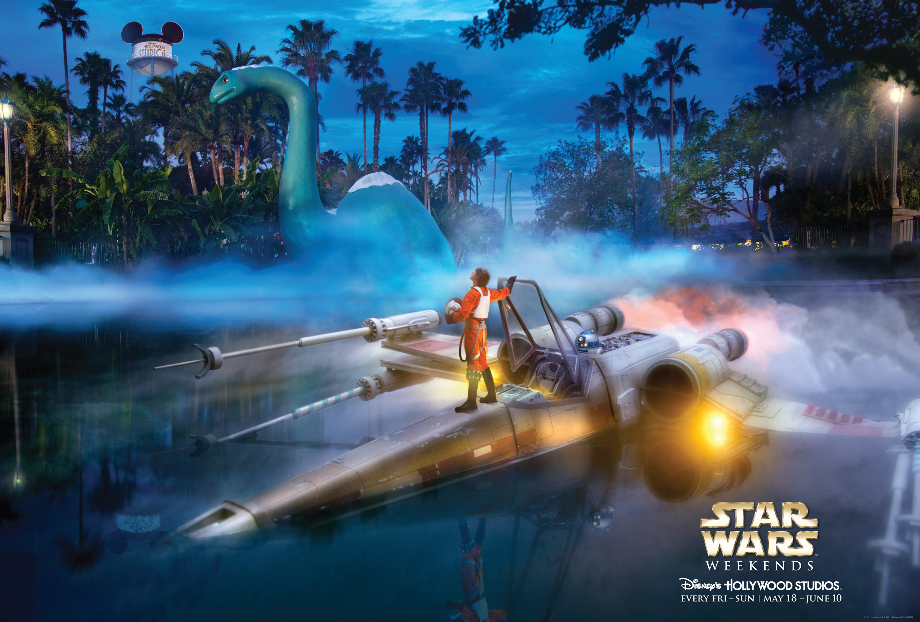 3000x2029 Desktop Wallpaper Featuring Star Wars Weekends 2012 at Disney's Hollywood  Studios at Walt Disney World Resort