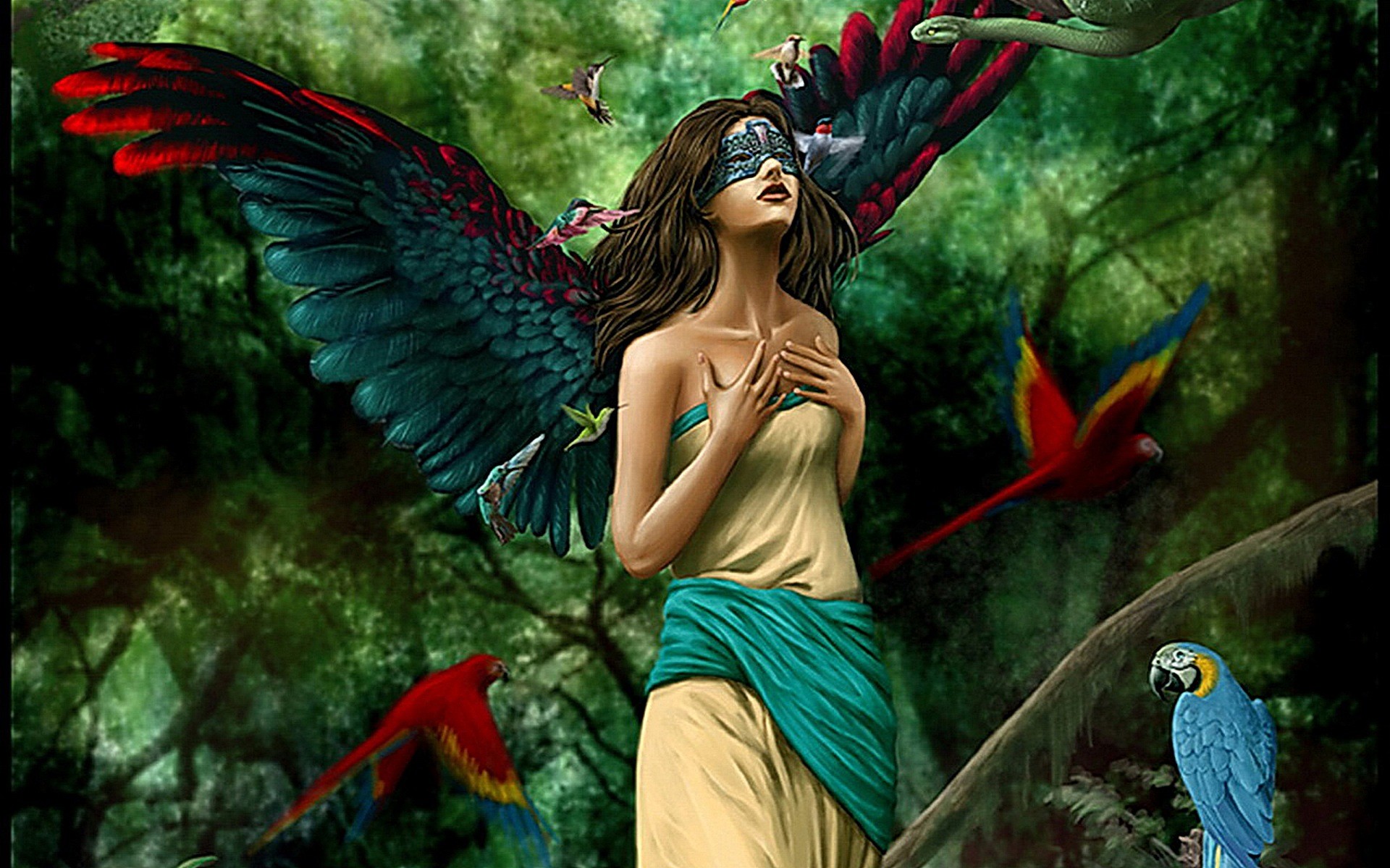 1920x1200 fantasy angels and fairies | Fantasy - Angel Wallpaper