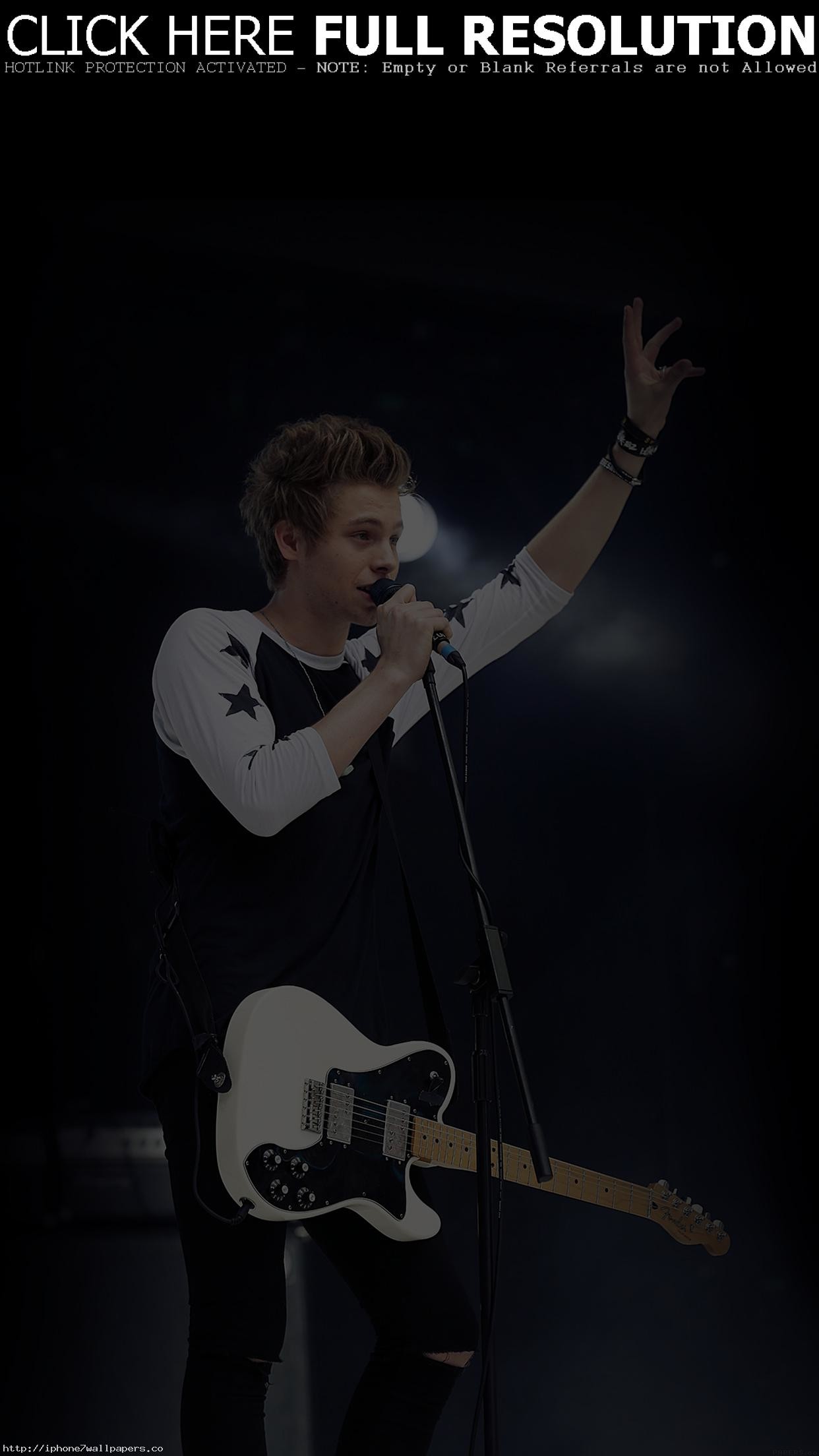 1242x2208 Luke Hemmings 5 Seconds Of Summer Music Android wallpaper - Android HD  wallpapers