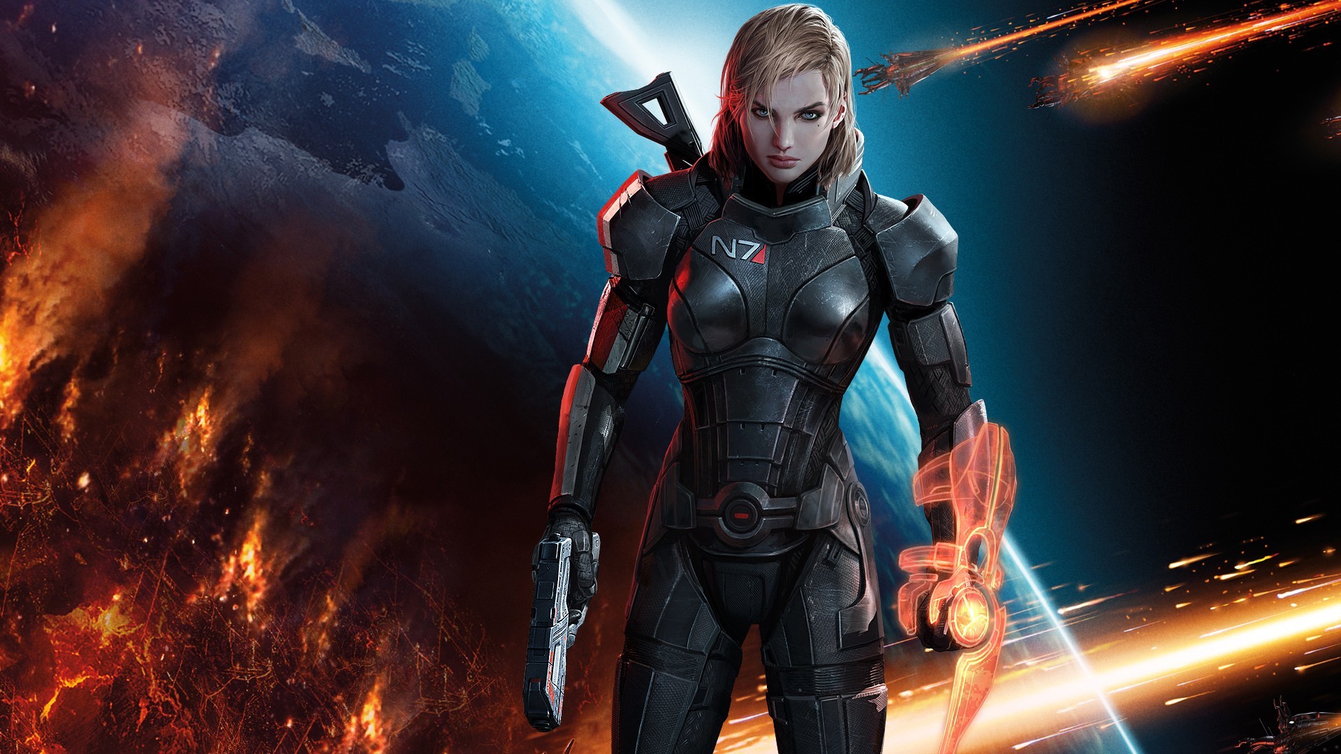 1920x1080 Commander Shepard in Mass Effect 3
