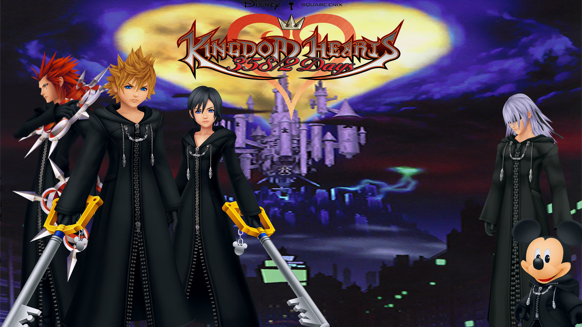 Kingdom Hearts: 358/2 Days Wallpaper by The-Dark-Mamba-995.