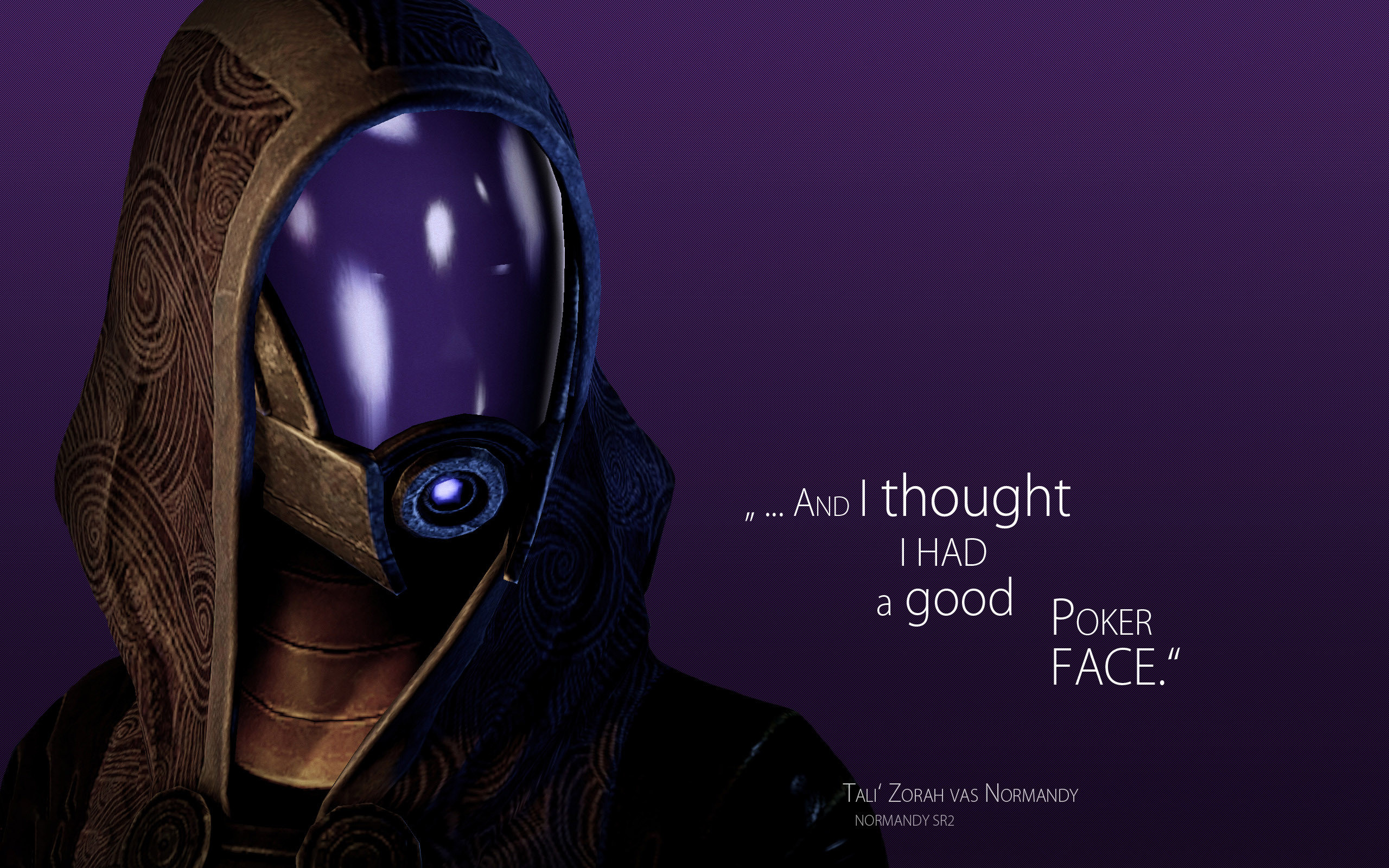 2560x1600 ... Tali'Zorah nar Rayya - Mass Effect 2 HD Wallpaper 