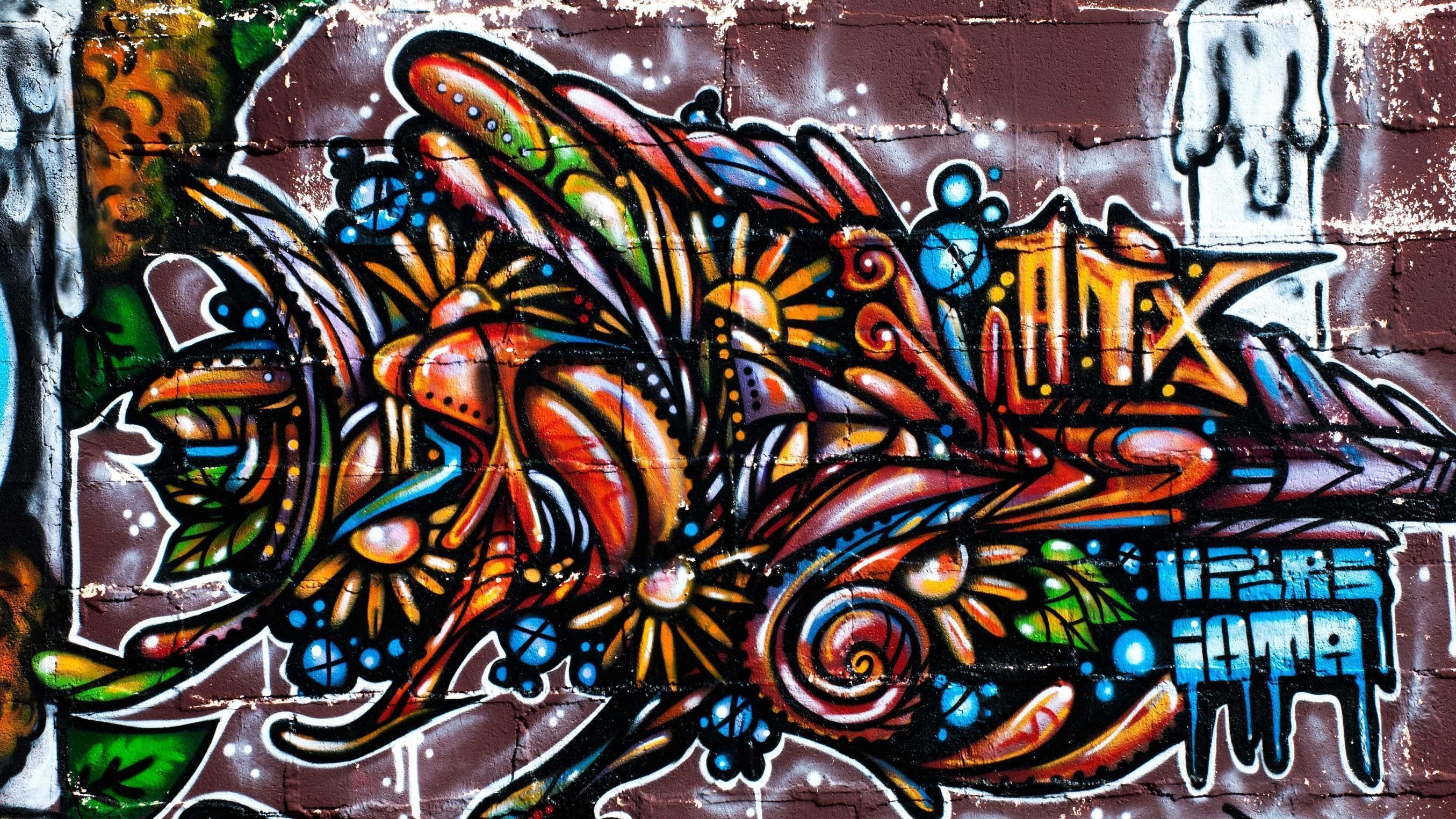 2710x1525 Cartoon Graffiti Wallpapers - WallpaperSafari