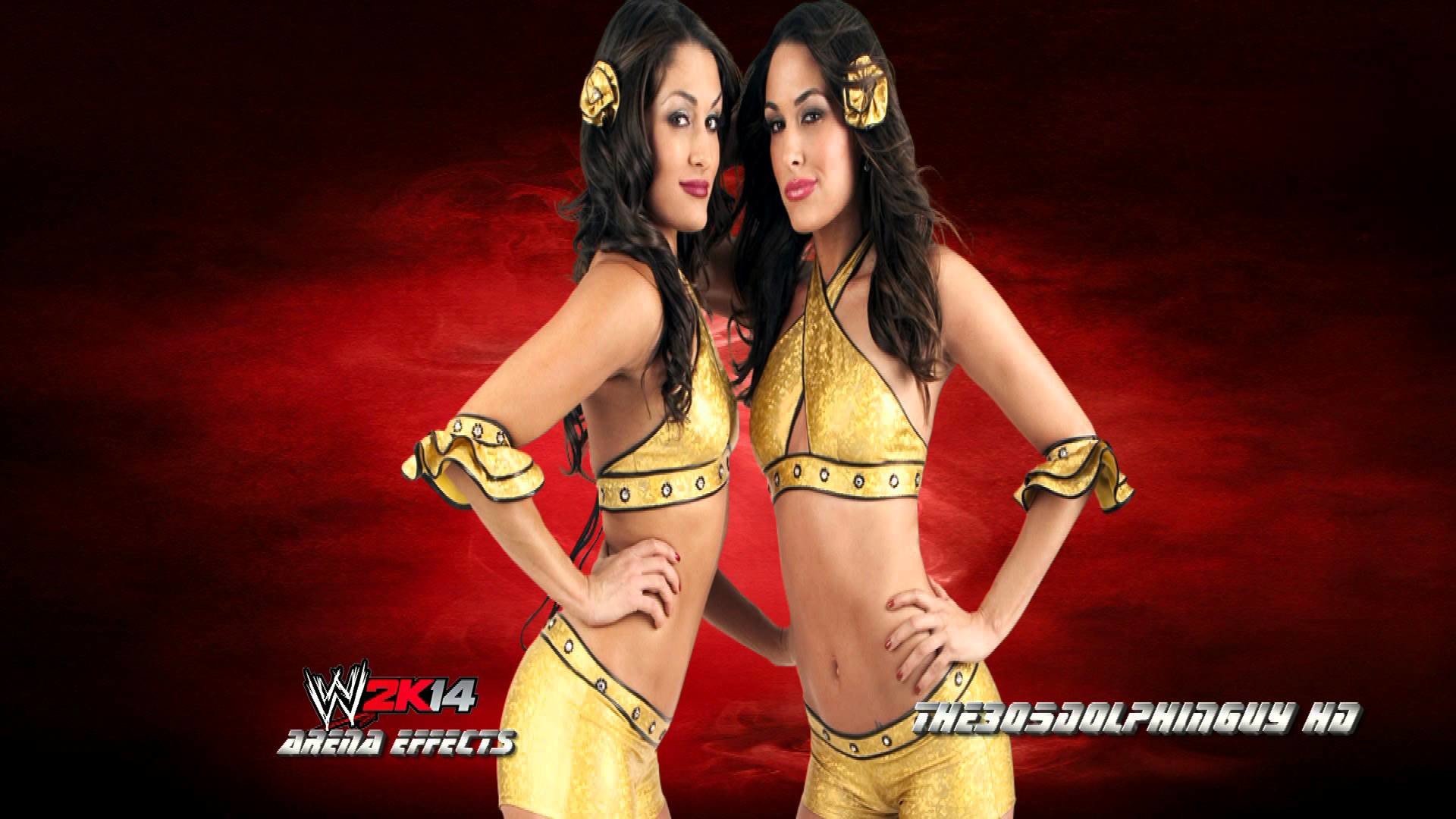 1920x1080 #WWE: The Bella Twins 2nd Theme - You Can Look (But You Can't Touch) [HQ +  Arena Effects] - YouTube