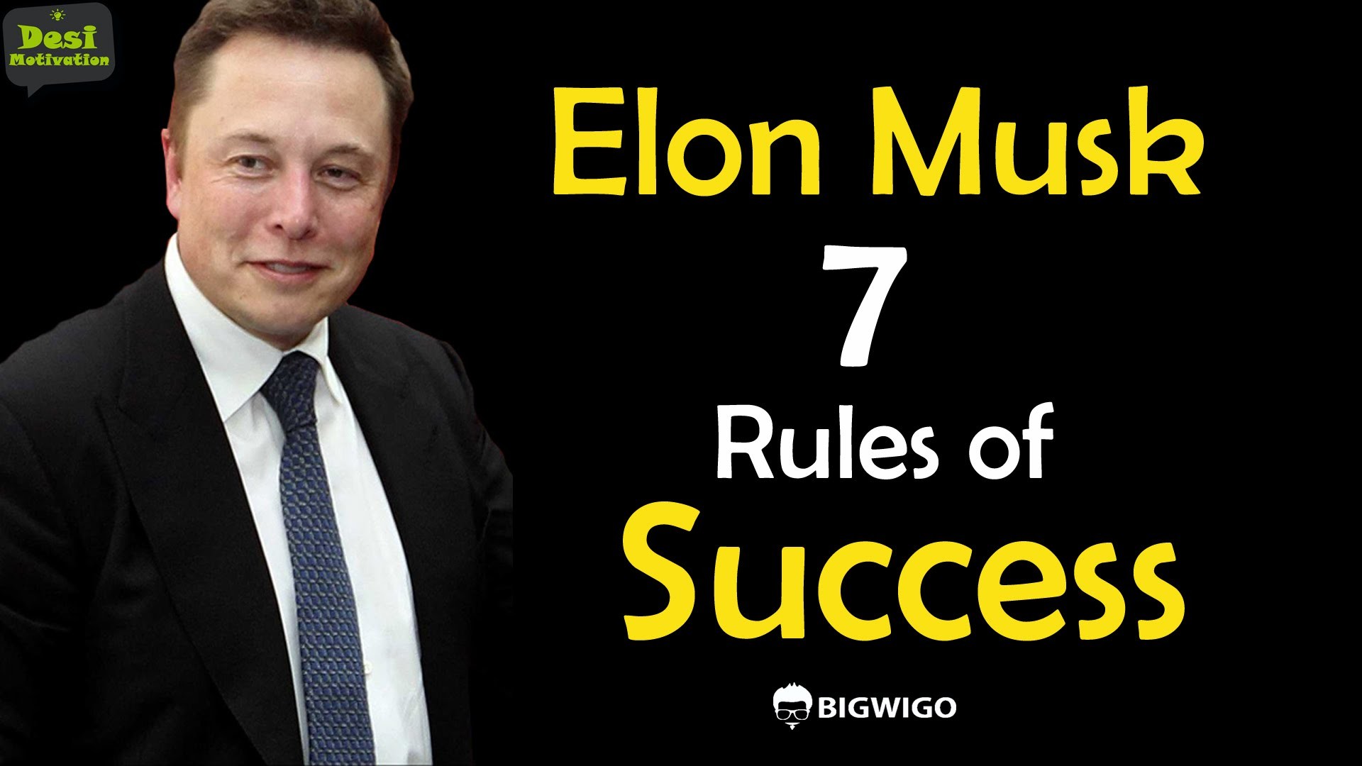 1920x1080 Elon Musk 7 Rules Of Success | PayPal Tesla SpaceX Founder Motivational -  YouTube