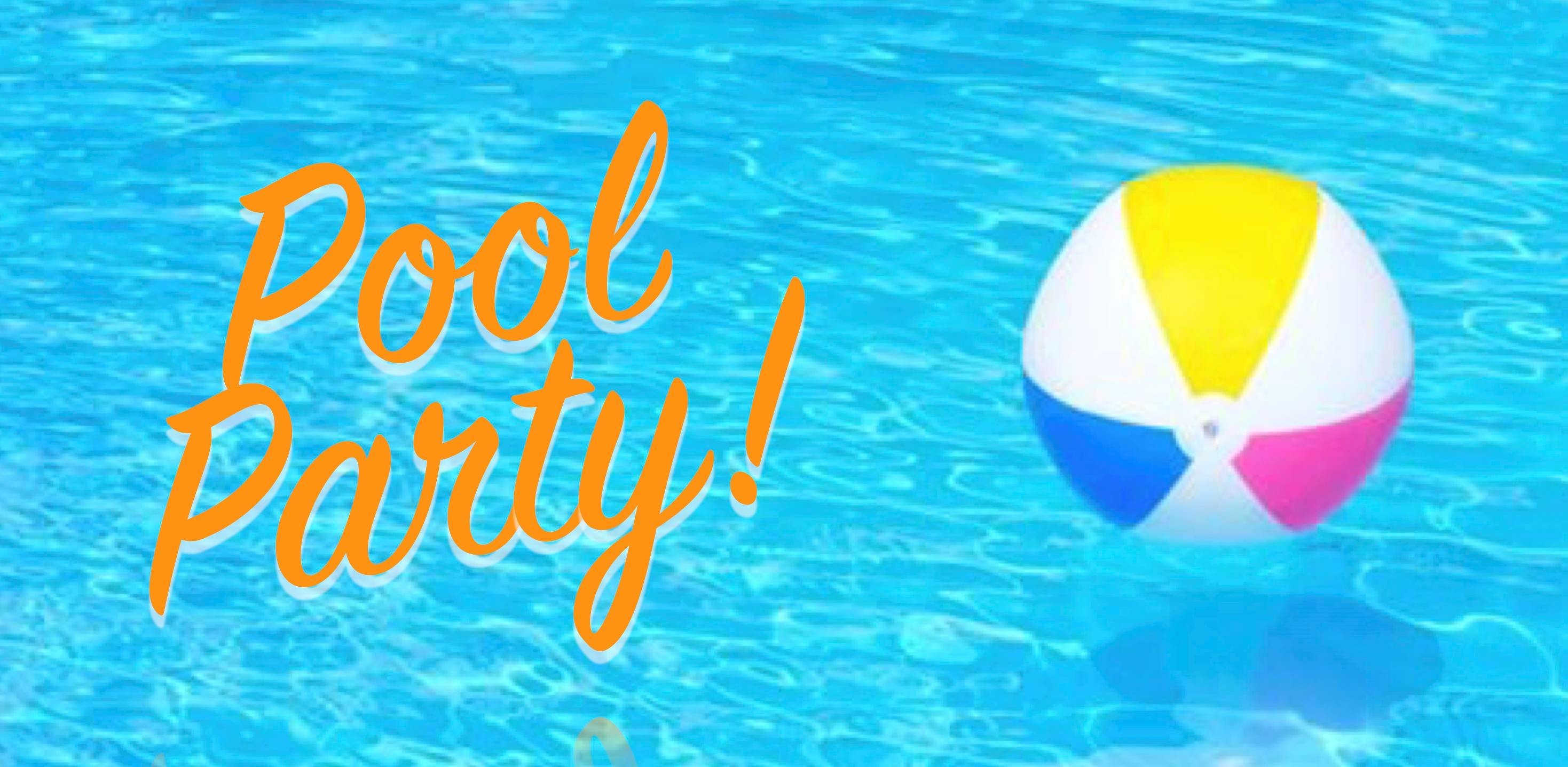 Amazon.com : Pool Party Backdrop Decoration Summer Beach Pool Party  Photography Background for Hawaii Pool Beach Theme Birthday Party Supplies  : Electronics