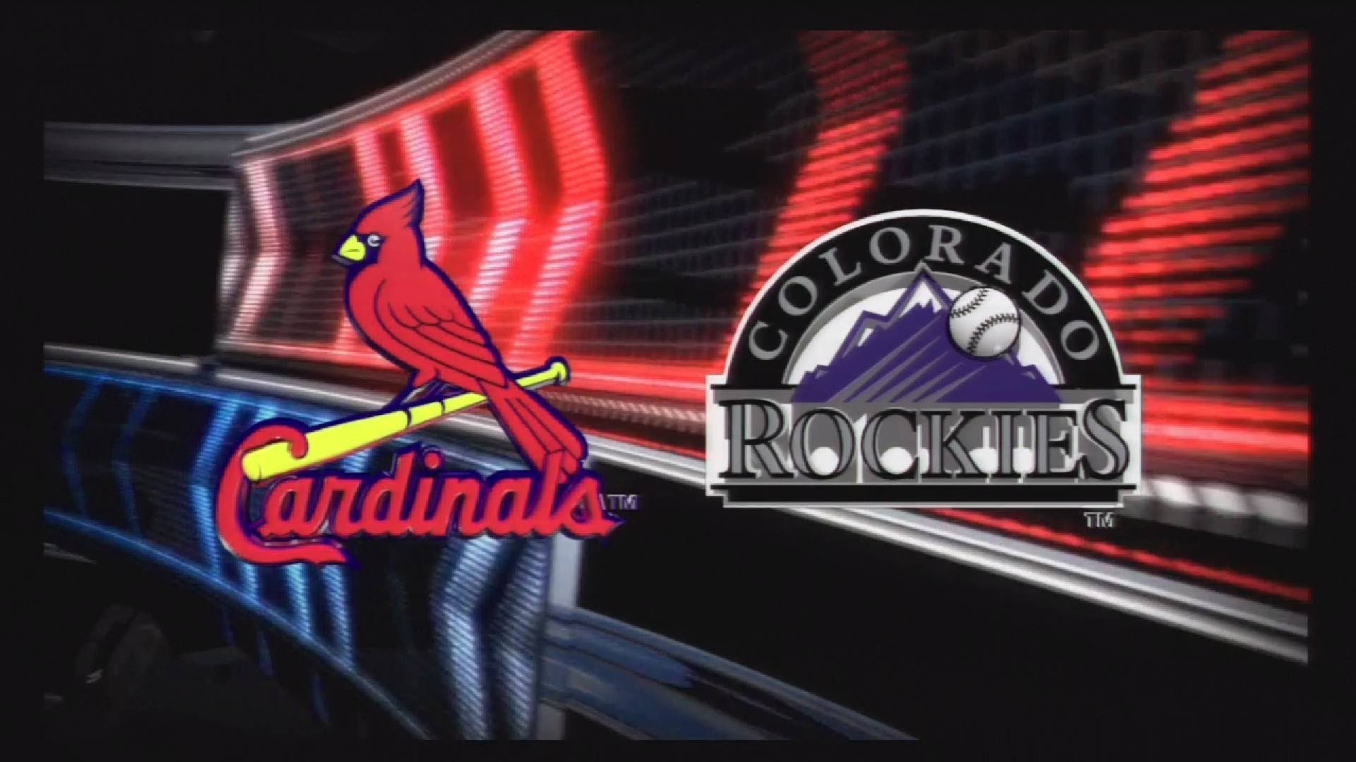 1920x1080 MLB 13 The Show Gameplay - St. Louis Cardinals at Colorado Rockies