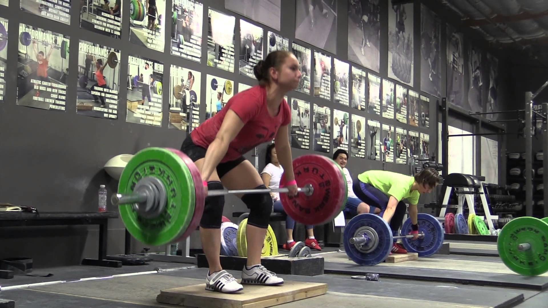 1920x1080 Olympic Weightlifting 3-19-15 - Snatch Pull on Riser, Snatch, Back Squat -  YouTube