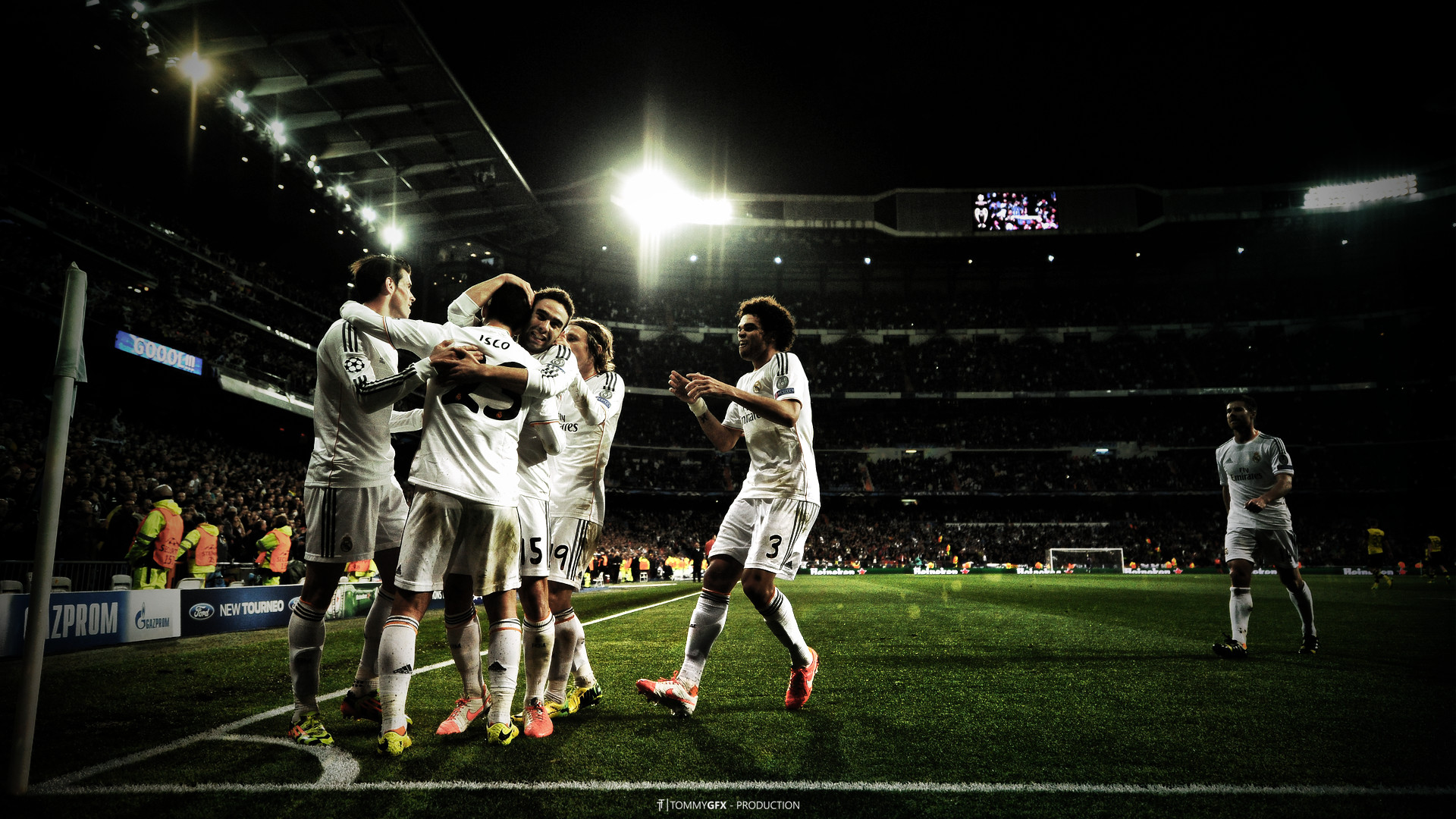 1920x1080 Real Madrid C.F. “We're all white” Wallpaper, you like it?