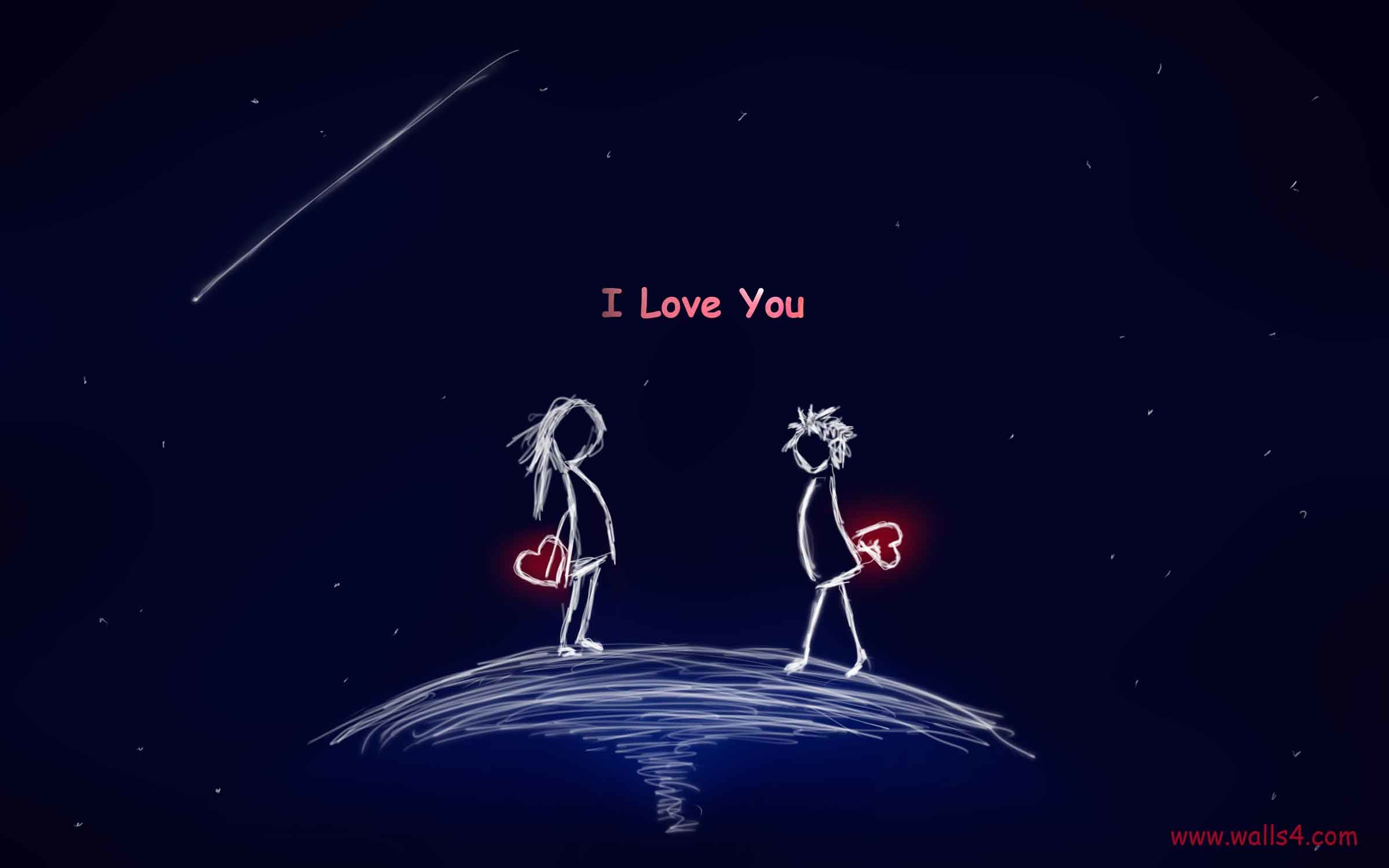 2400x1500 Free Wallpapers - I love you my love wallpaper