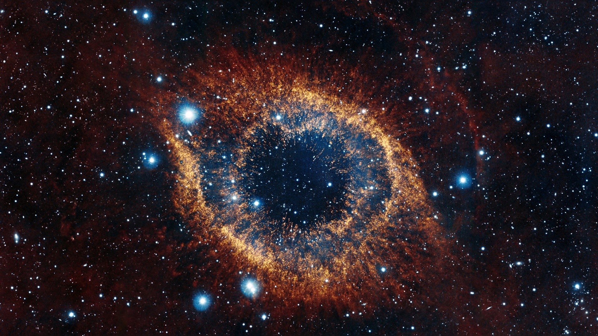 1920x1080 Preview wallpaper helix nebula, space, stars, explosion, brilliance  
