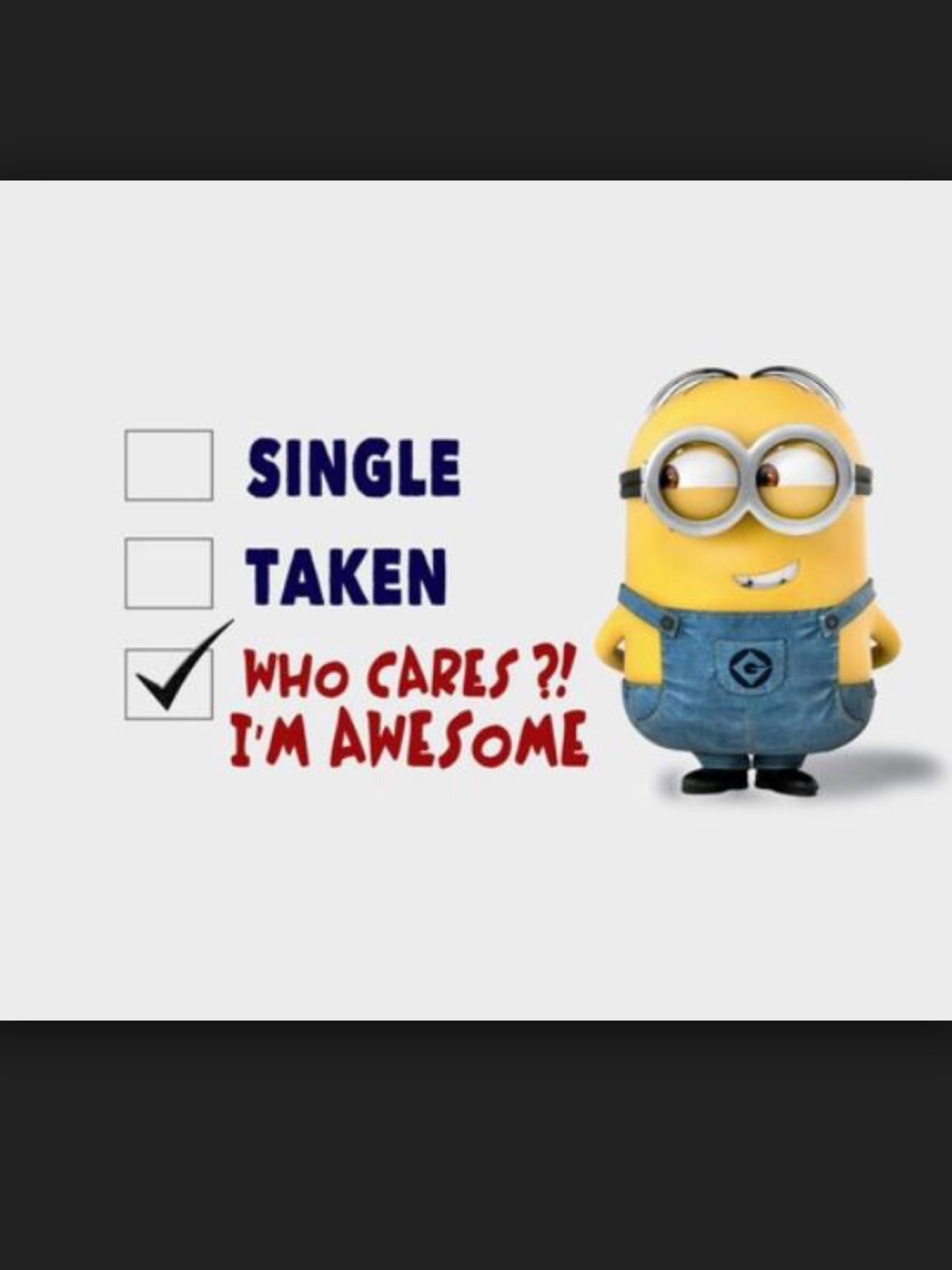 1536x2048 Discovered on Monogram App I'm Awesome, Awesome Things, Minion Photos, Funny