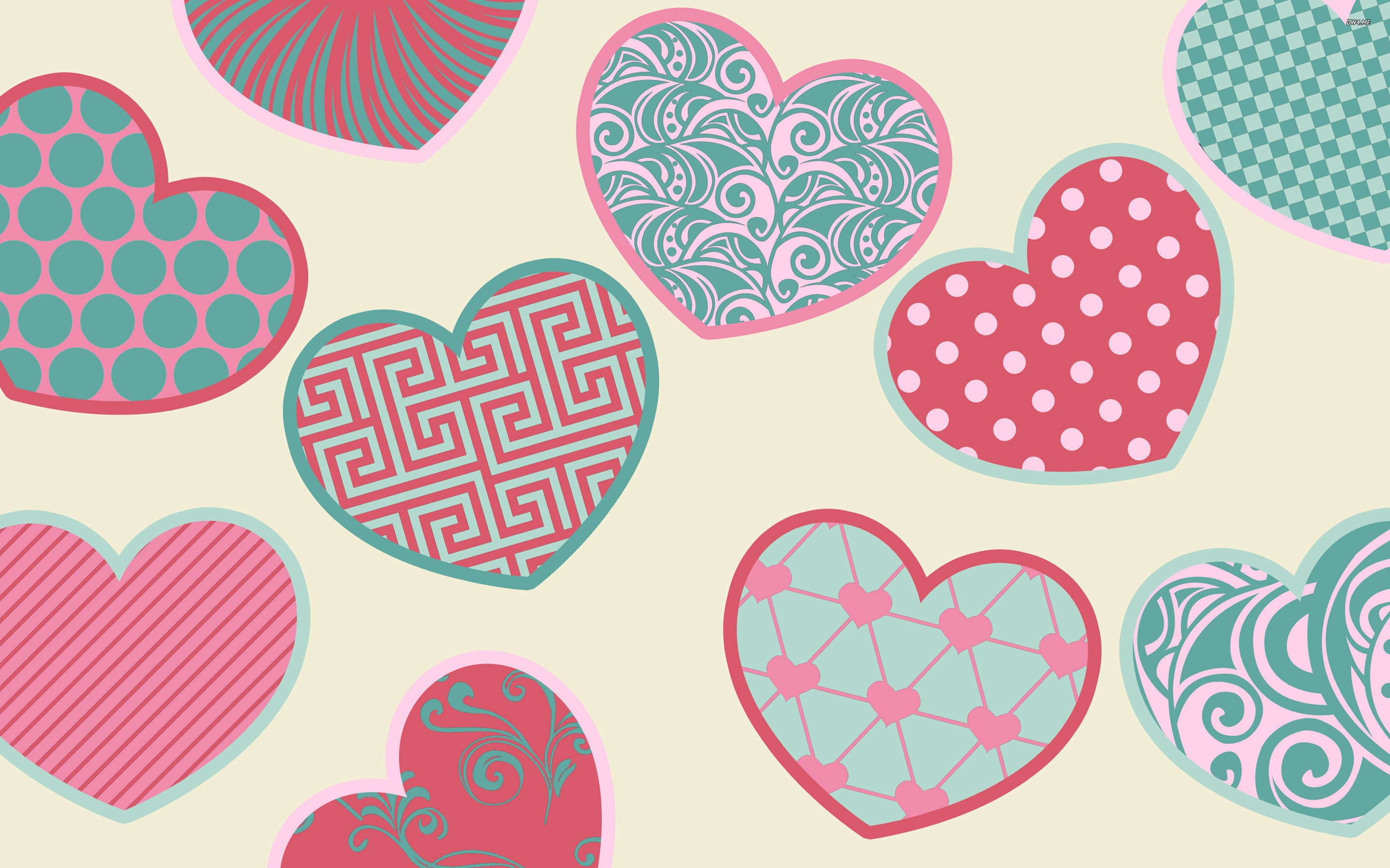 2880x1800 Colorful hearts Holiday desktop wallpaper, Heart wallpaper, Valentine's Day  wallpaper, Love wallpaper - Holidays no.