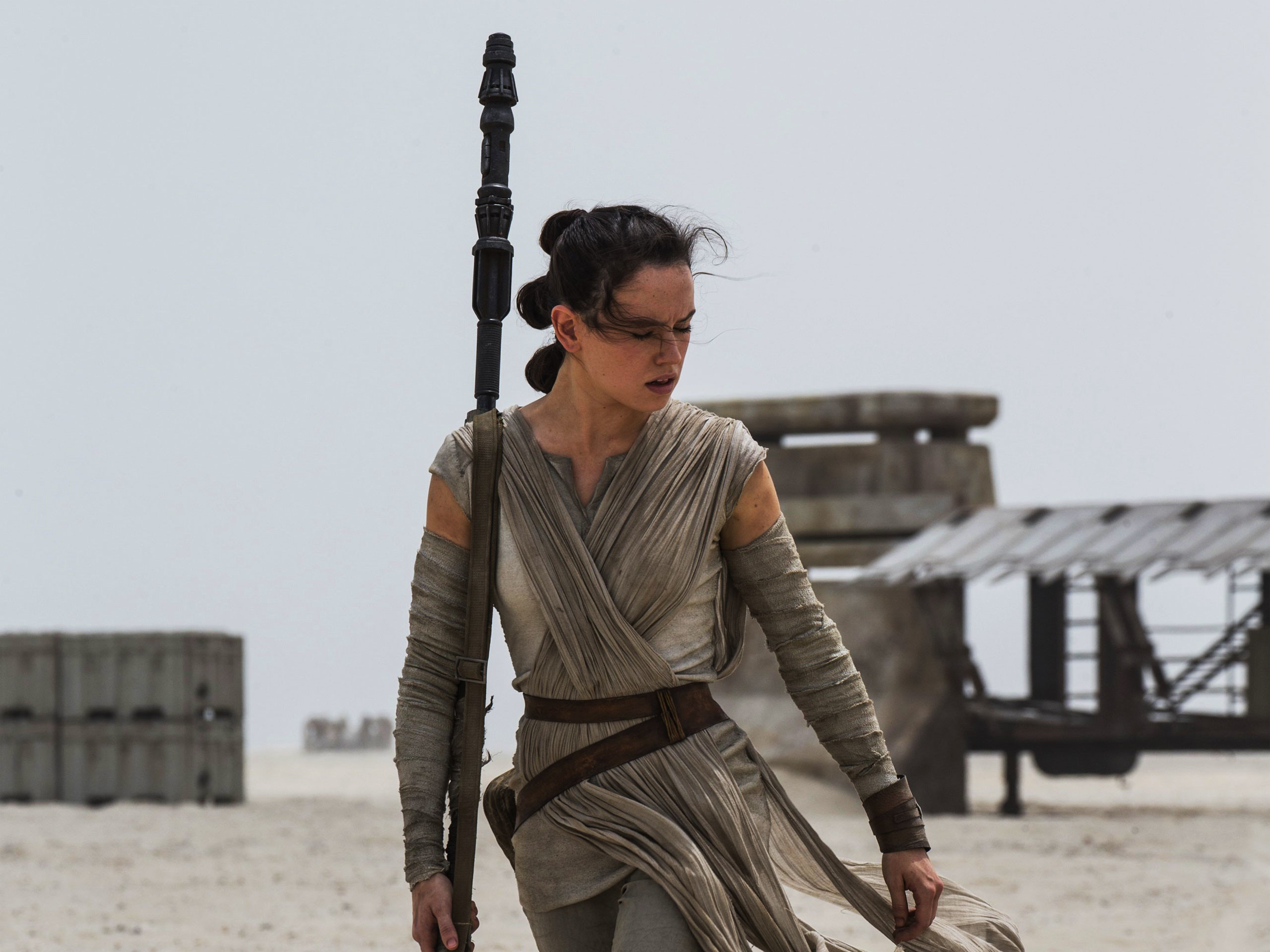 2560x1920 Rey from Star Wars 7: The Force Awakens  wallpaper