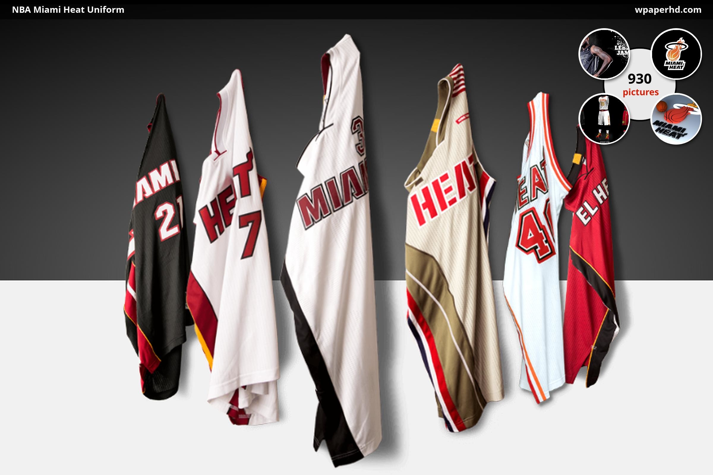 2400x1600 Description NBA Miami Heat Uniform wallpaper from Basketball category. You  are on page with NBA Miami Heat Uniform wallpaper ...