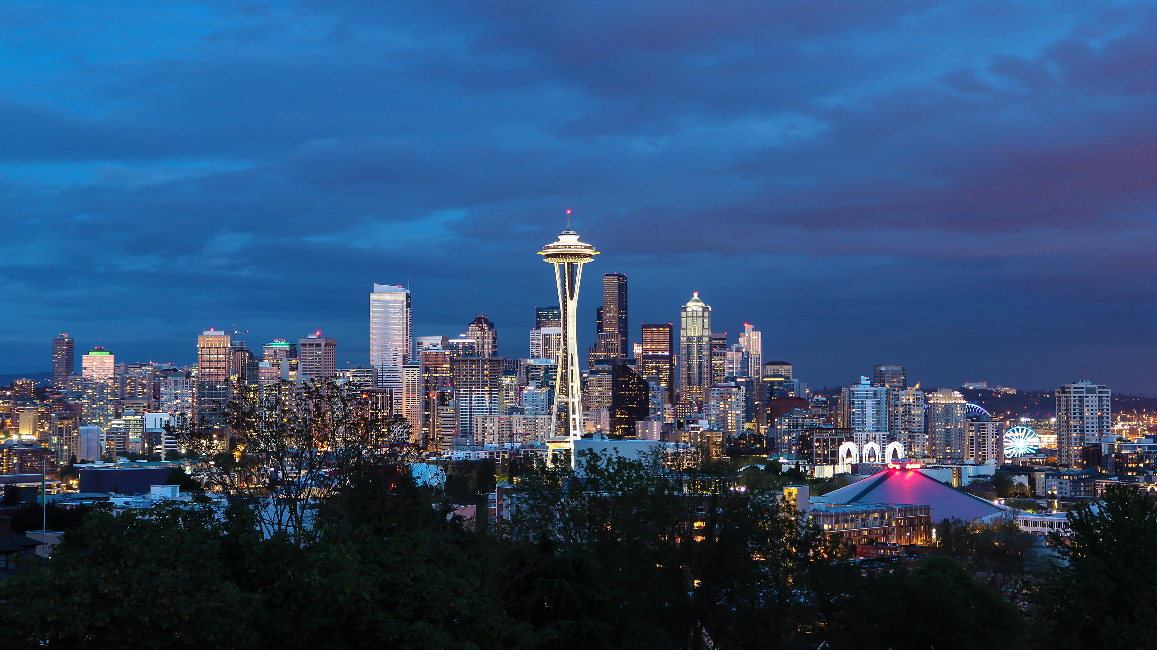 3840x2160 Cities Cityscapes Seattle