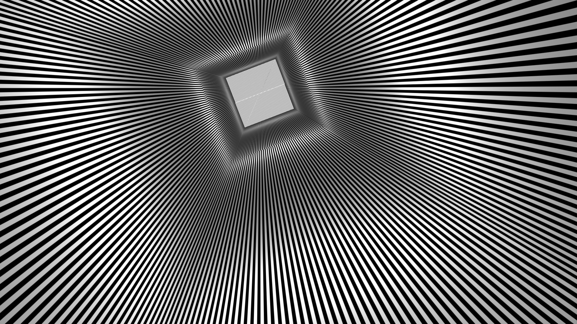 1920x1080 square, Rays, Optical, Illusion, Teaser, Psychedelic 4K HD Wallpaper -  