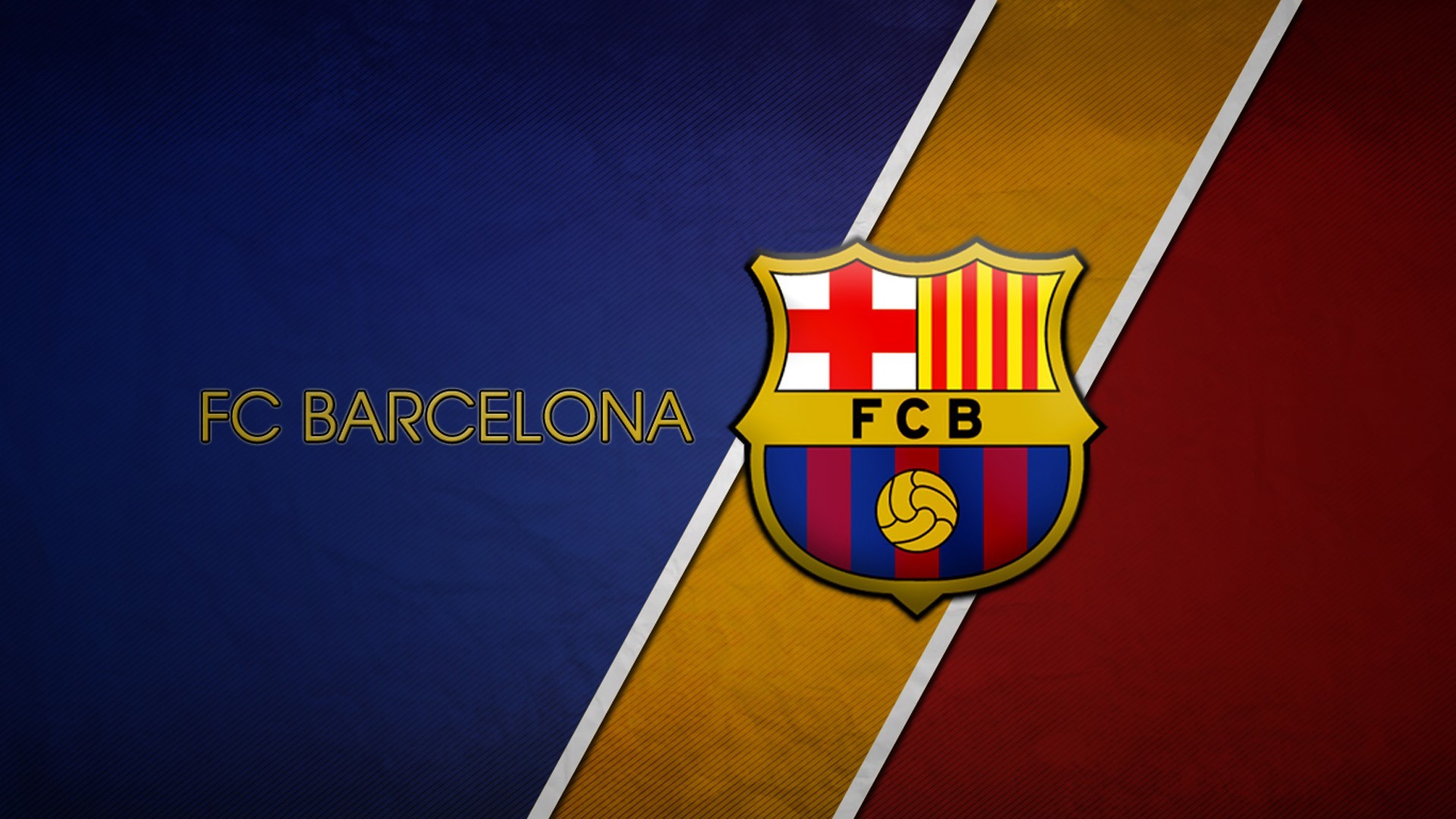 1920x1080 FC Barcelona Football Logo