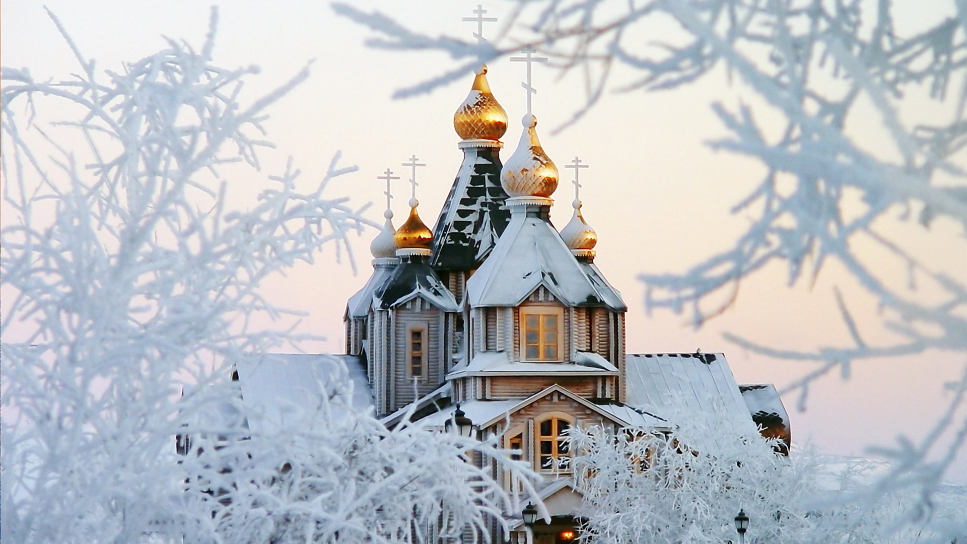 1920x1080 Image source: nevseoboi Â· Russian church in winter