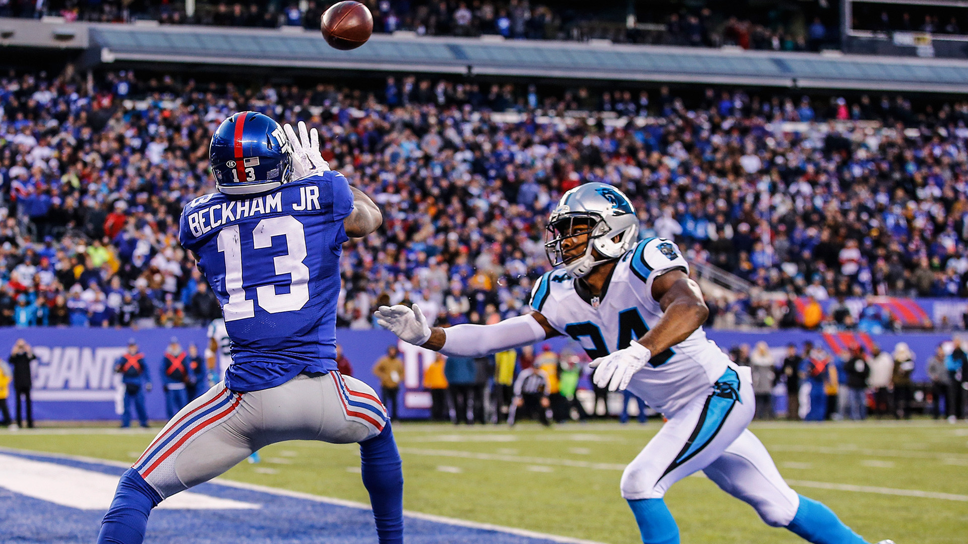 1920x1080 NFL pundits blast Odell Beckham Jr. for losing control in Giants loss