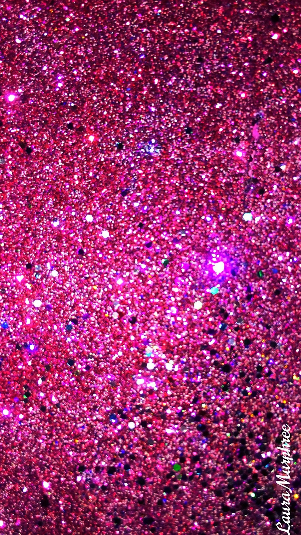 1152x2048 Girly Pink Glitter Wallpaper