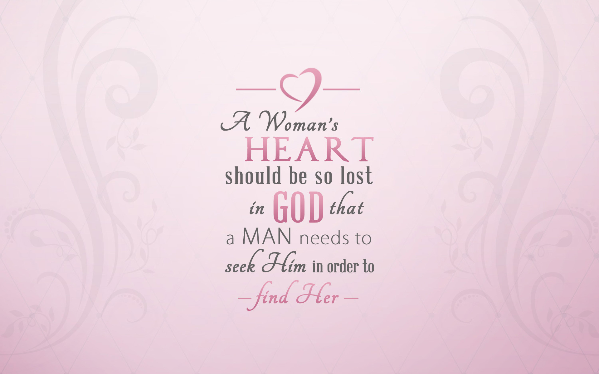 1920x1200 Woman's Heart Wallpaper - Christian Wallpapers and Backgrounds