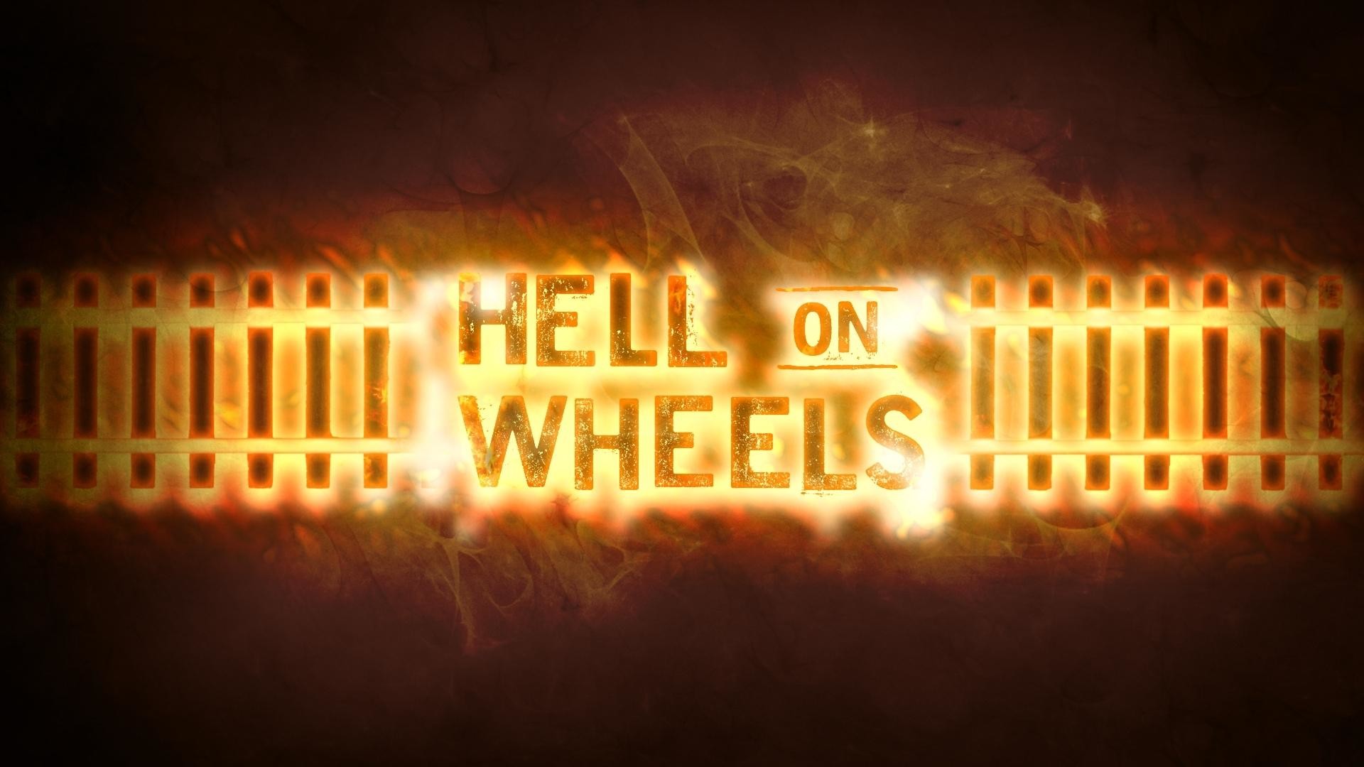 1920x1080 HD Fire logo of Hell on Wheels Wallpaper