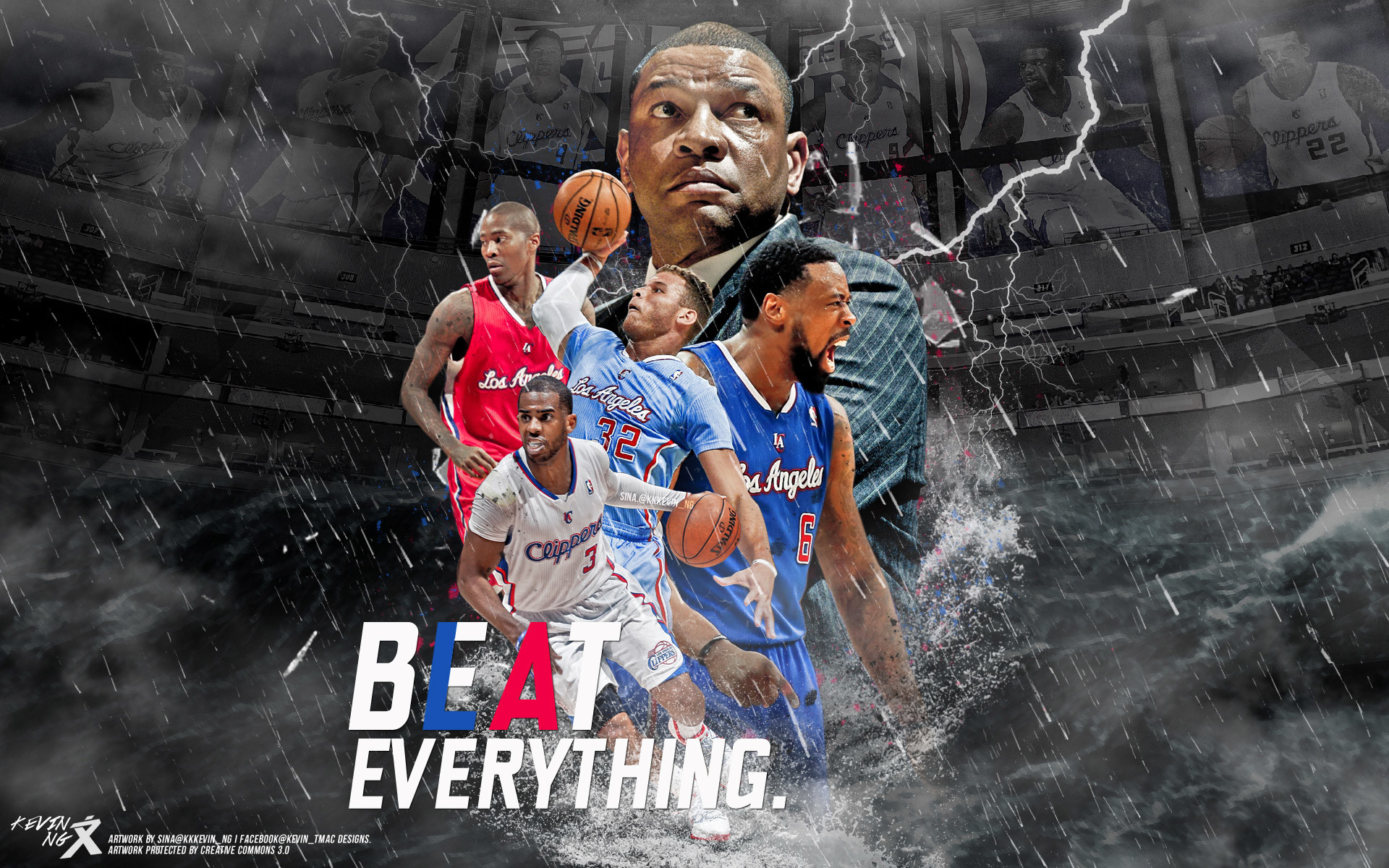 1920x1200 Los Angeles Clippers 2014 Wallpaper