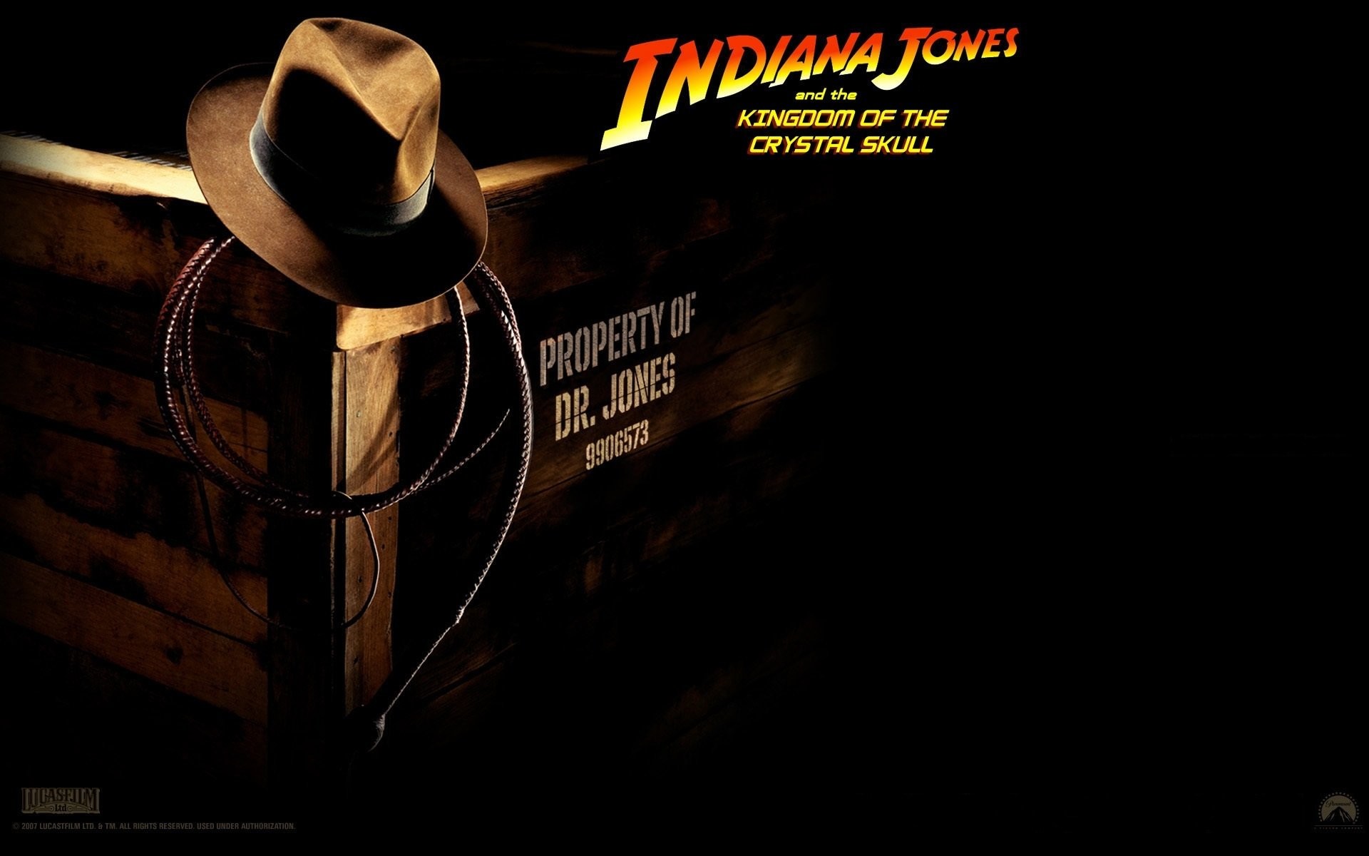 1920x1200 Movie - Indiana Jones and the Kingdom of the Crystal Skull Indiana Jones  Hat Whip Wallpaper