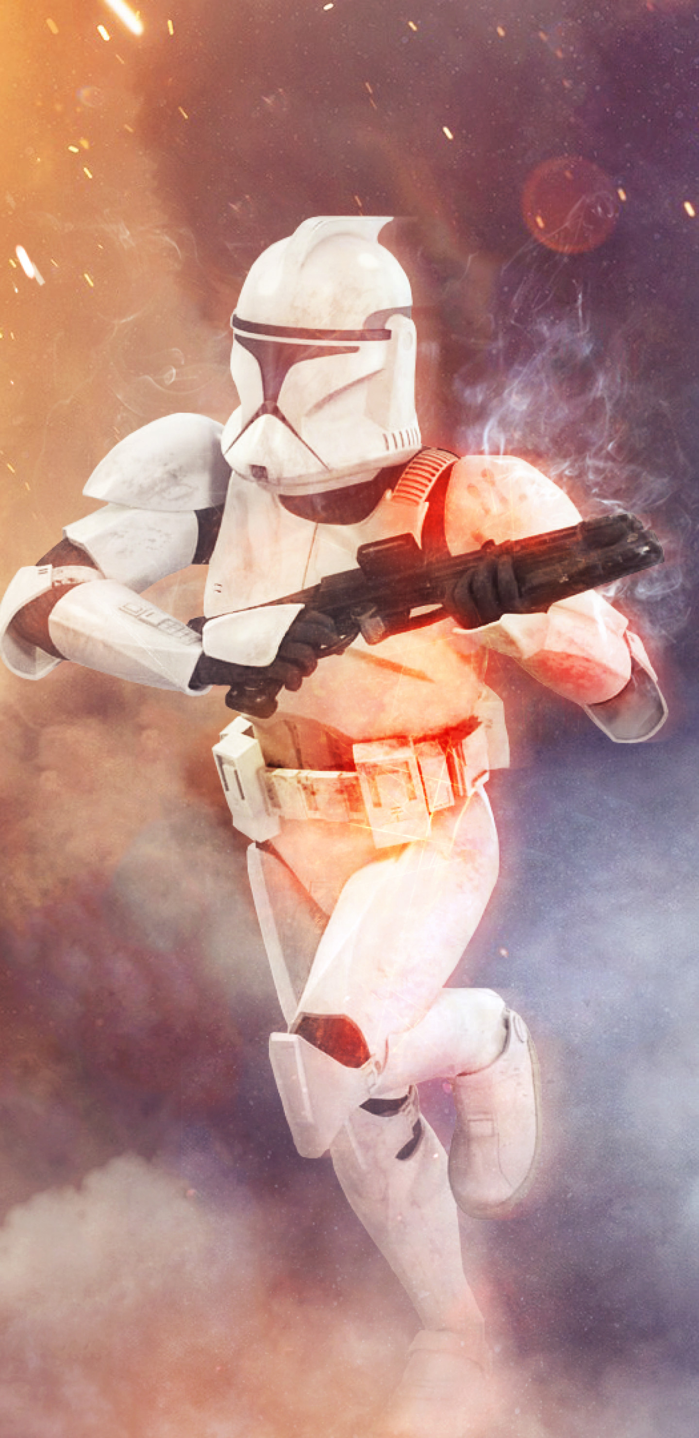 1440x2960 Clone Trooper, Star Wars, Bullets, Guns
