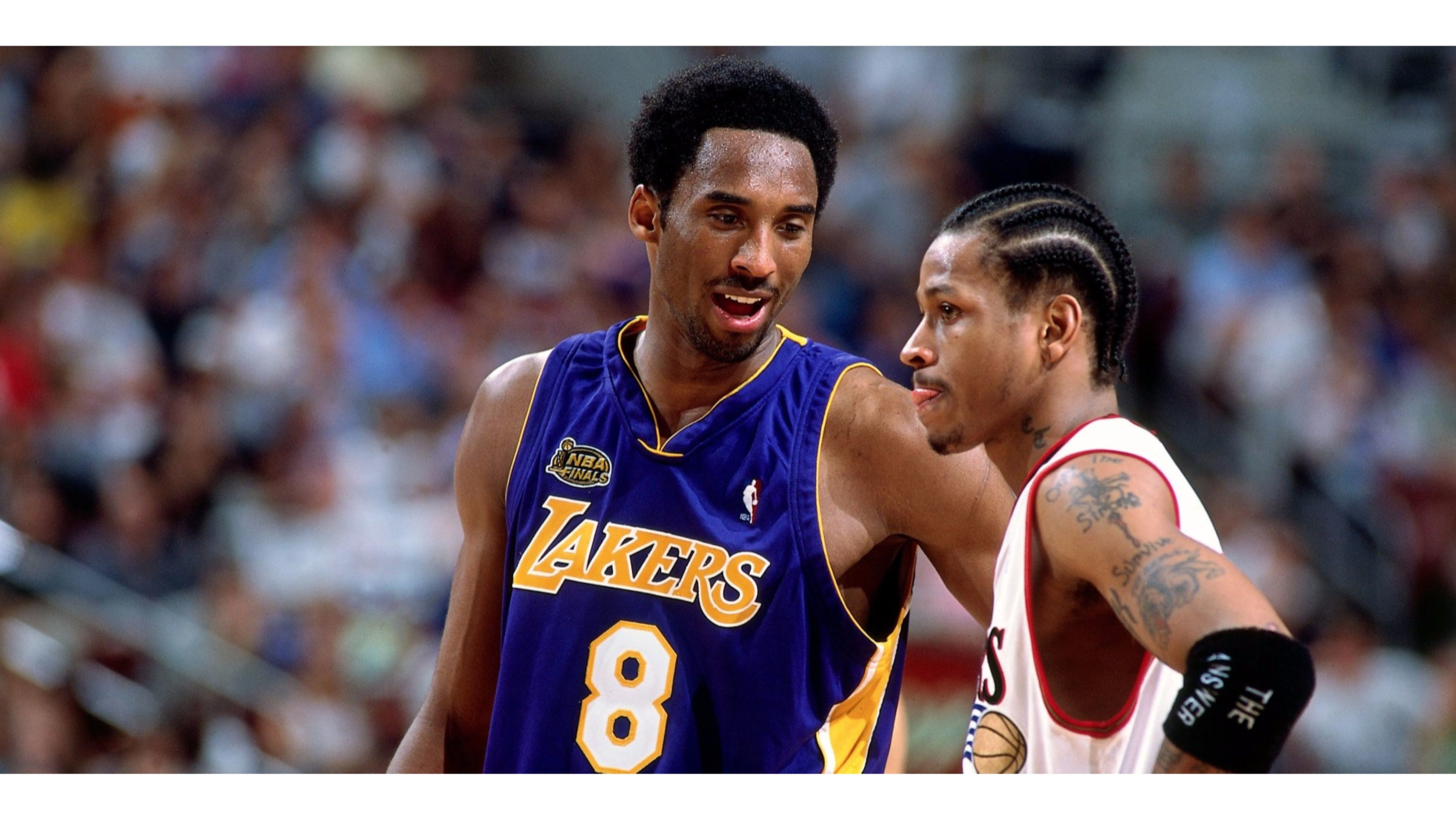 3840x2160 Iverson and La Lakers Kobe Bryant 4K Wallpaper