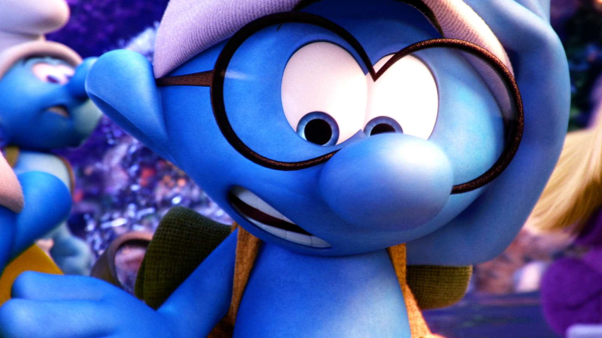 1920x1080 Smurfs The Lost Village Brainy Smurf Wallpapers HD Wallpapers