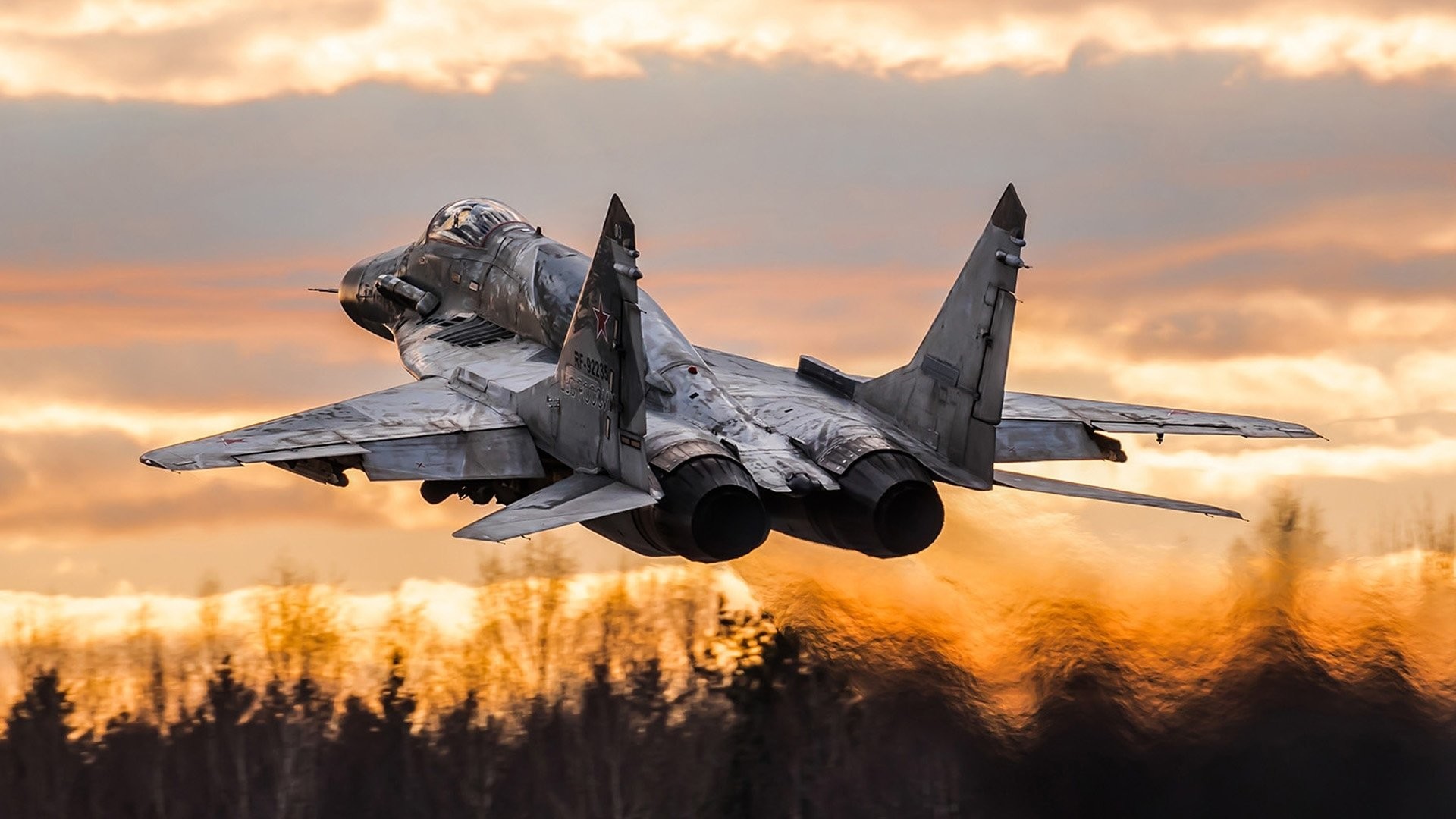 1920x1080 Mikoyan MiG-29 Jet Fighter Aircraft Wallpapers