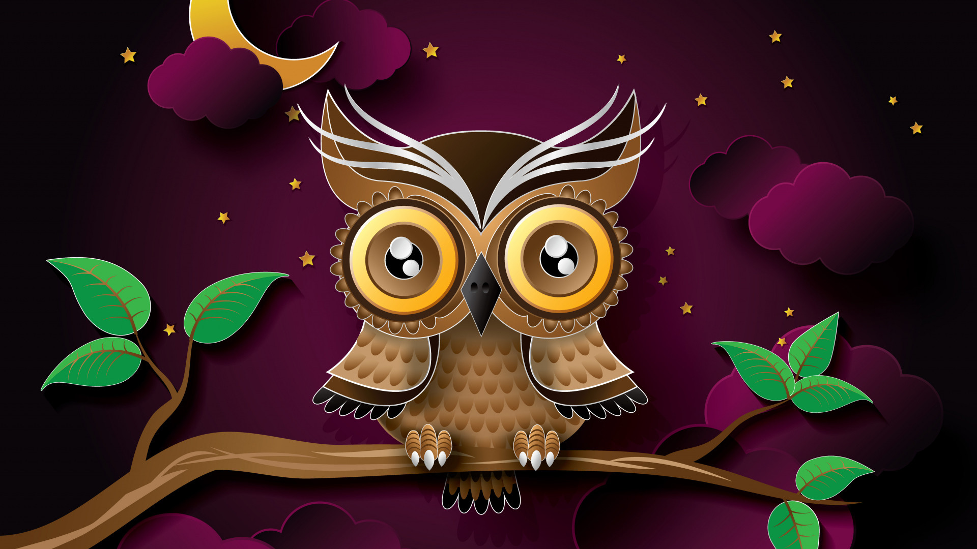 1920x1080 Full HD 1080p Owl Wallpapers HD, Desktop Backgrounds , Images and  Pictures