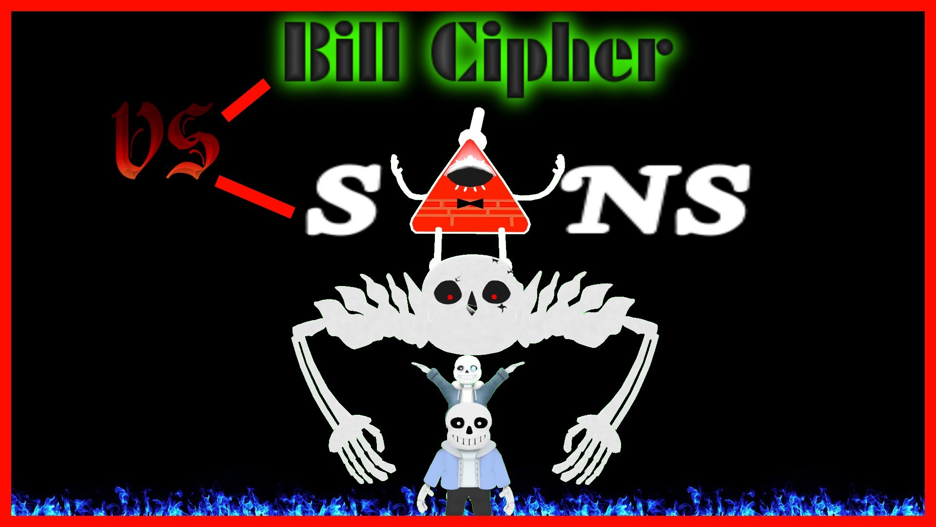 1920x1080 [SFM Undertale] Bill Cipher VS Sans & UltraSans - YouTube