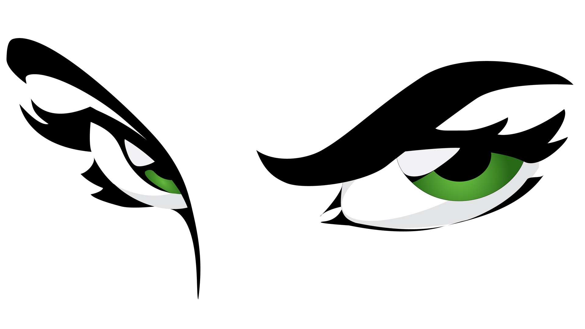 1920x1080 Eyes green eyes graphics white background vector wallpaper |  |  200817 | WallpaperUP
