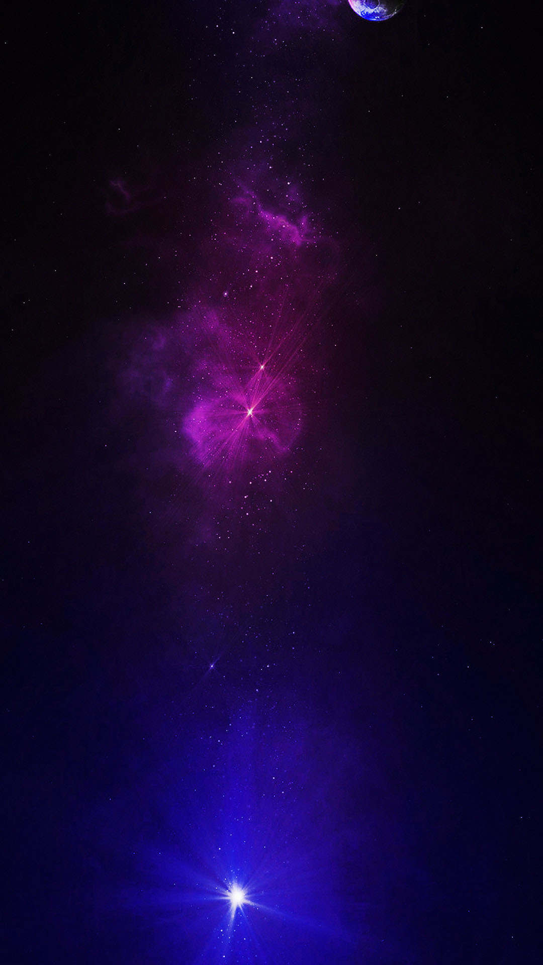 1080x1920 Space Theme Galaxy Stars Android Wallpaper ...